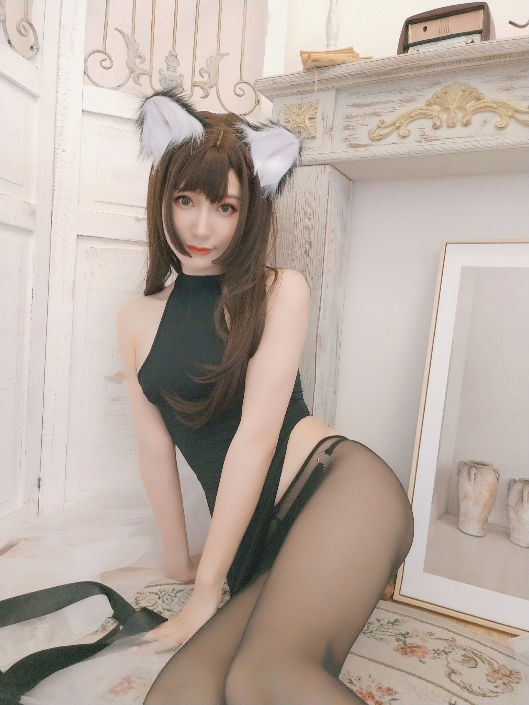 [网红COSER写真] 木之本果 - 黒猫の彼女第7张