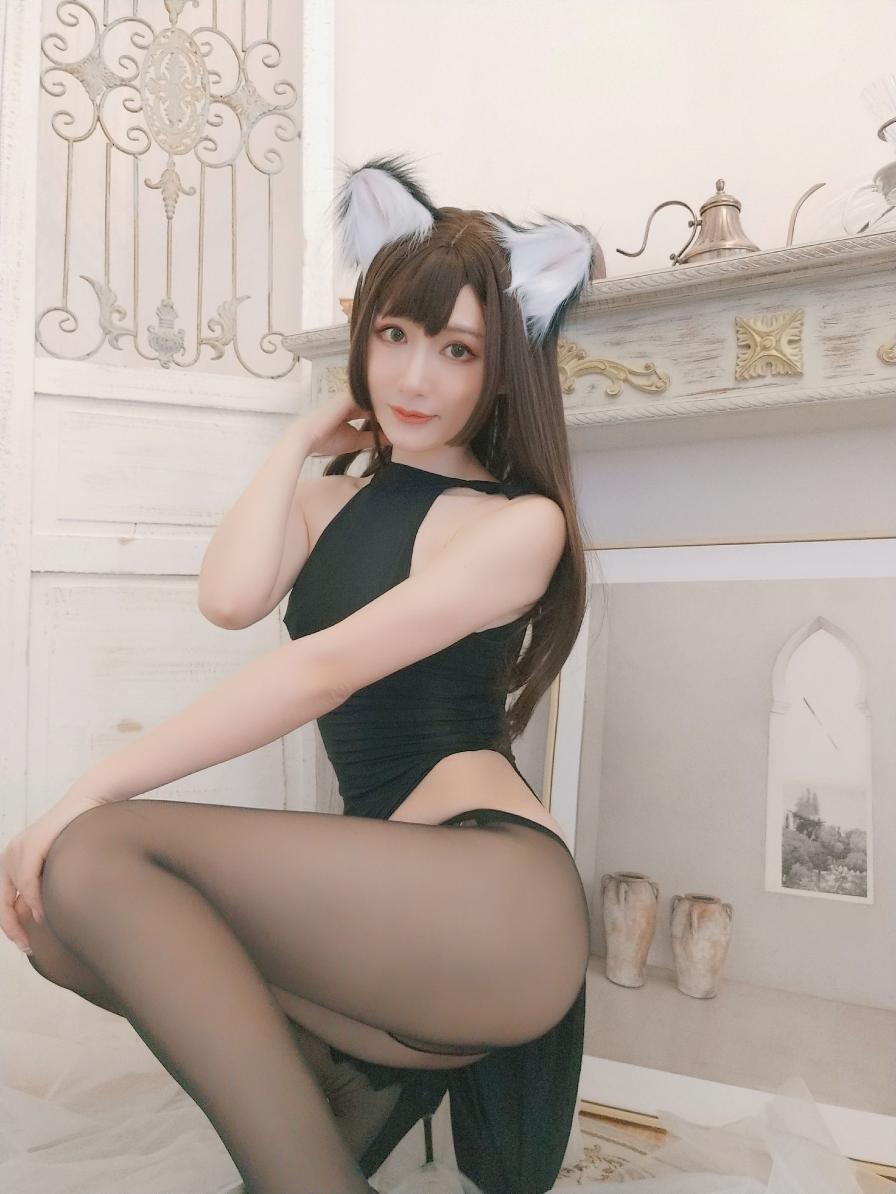[网红COSER写真] 木之本果 - 黒猫の彼女第25张