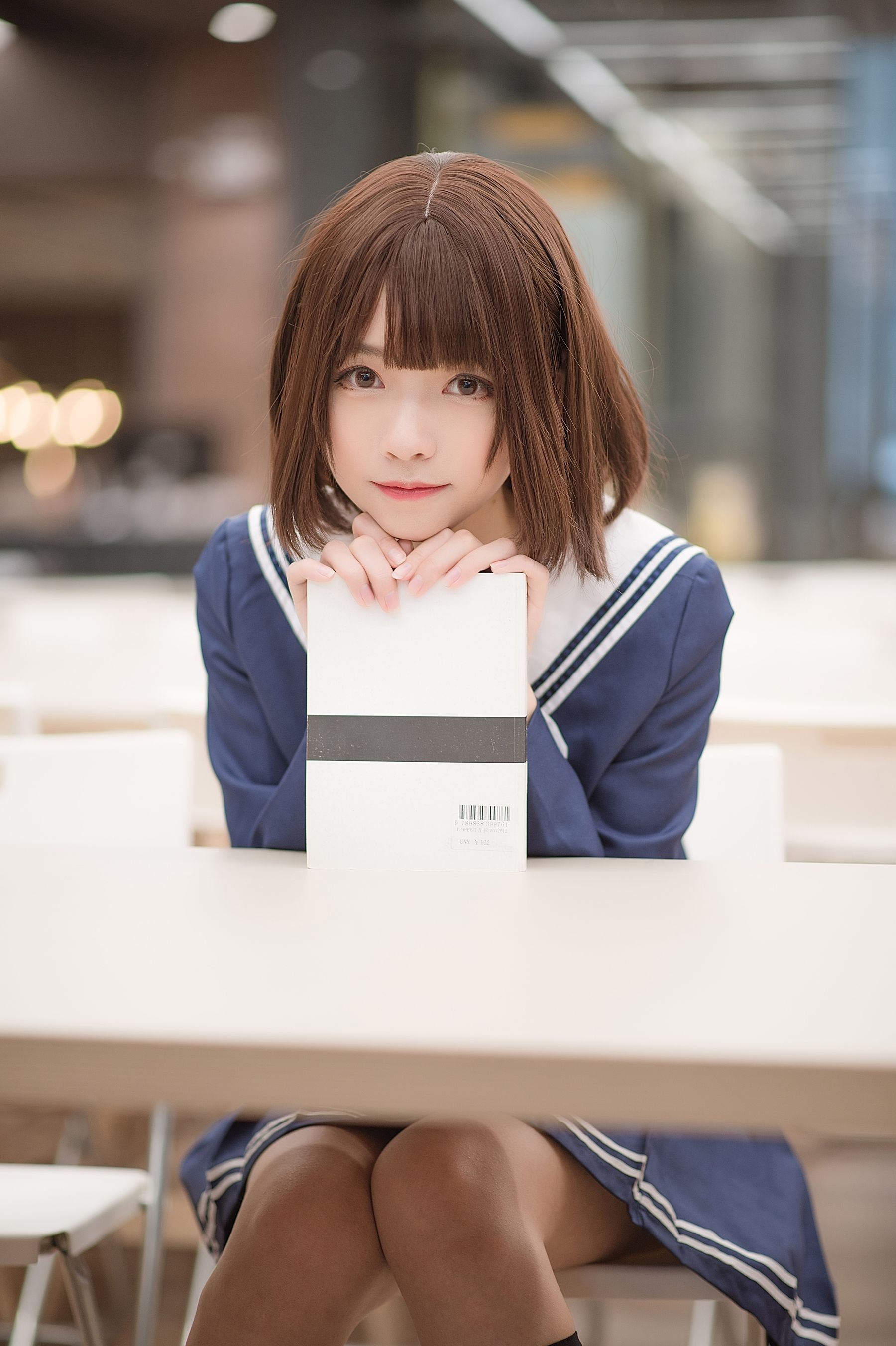 [COS福利] 动漫博主大大卷卷小卷 - 加藤惠校服第8张