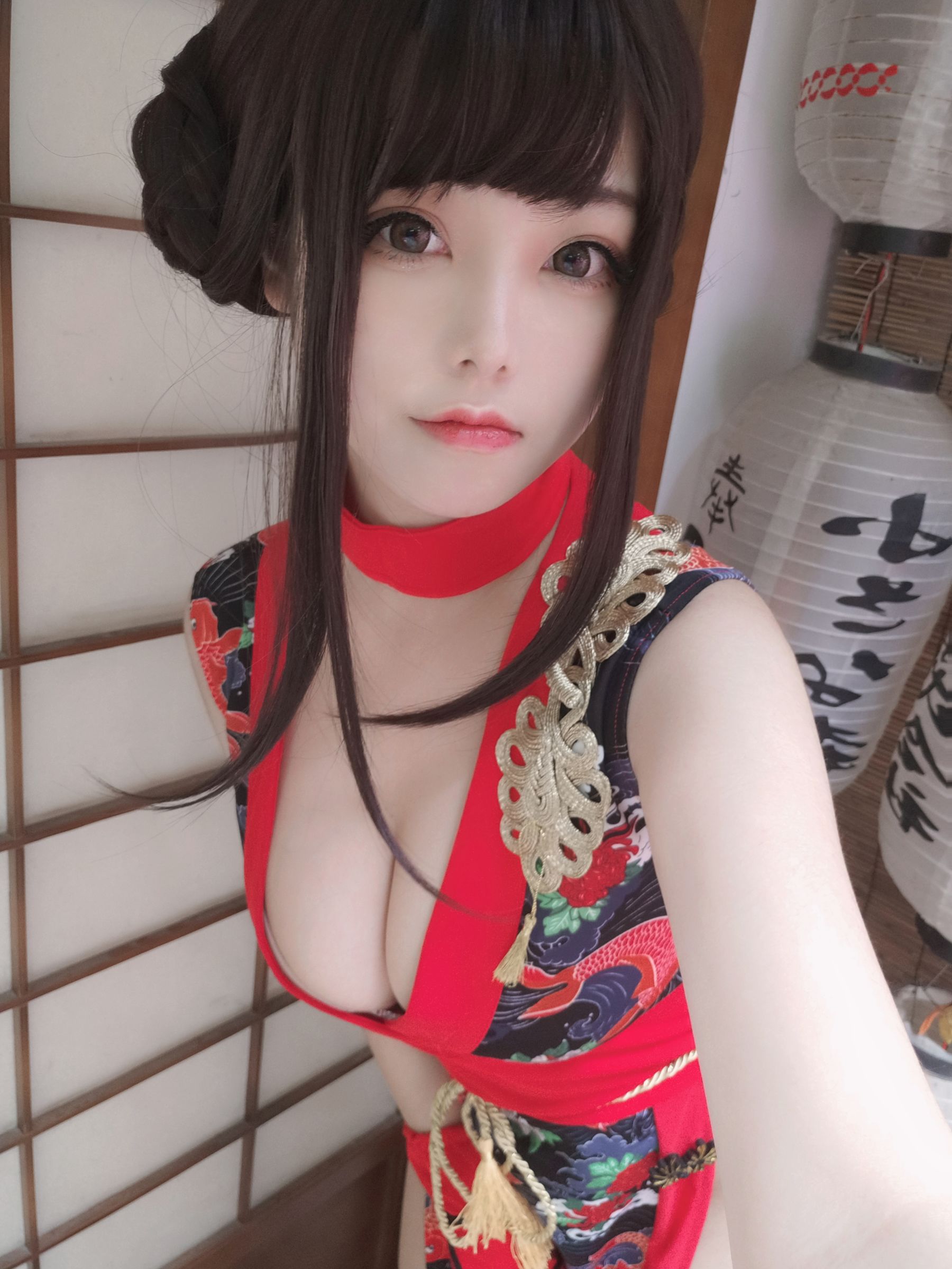 [COS福利] 萌系小姐姐蜜汁猫裘 - 红武士第11张