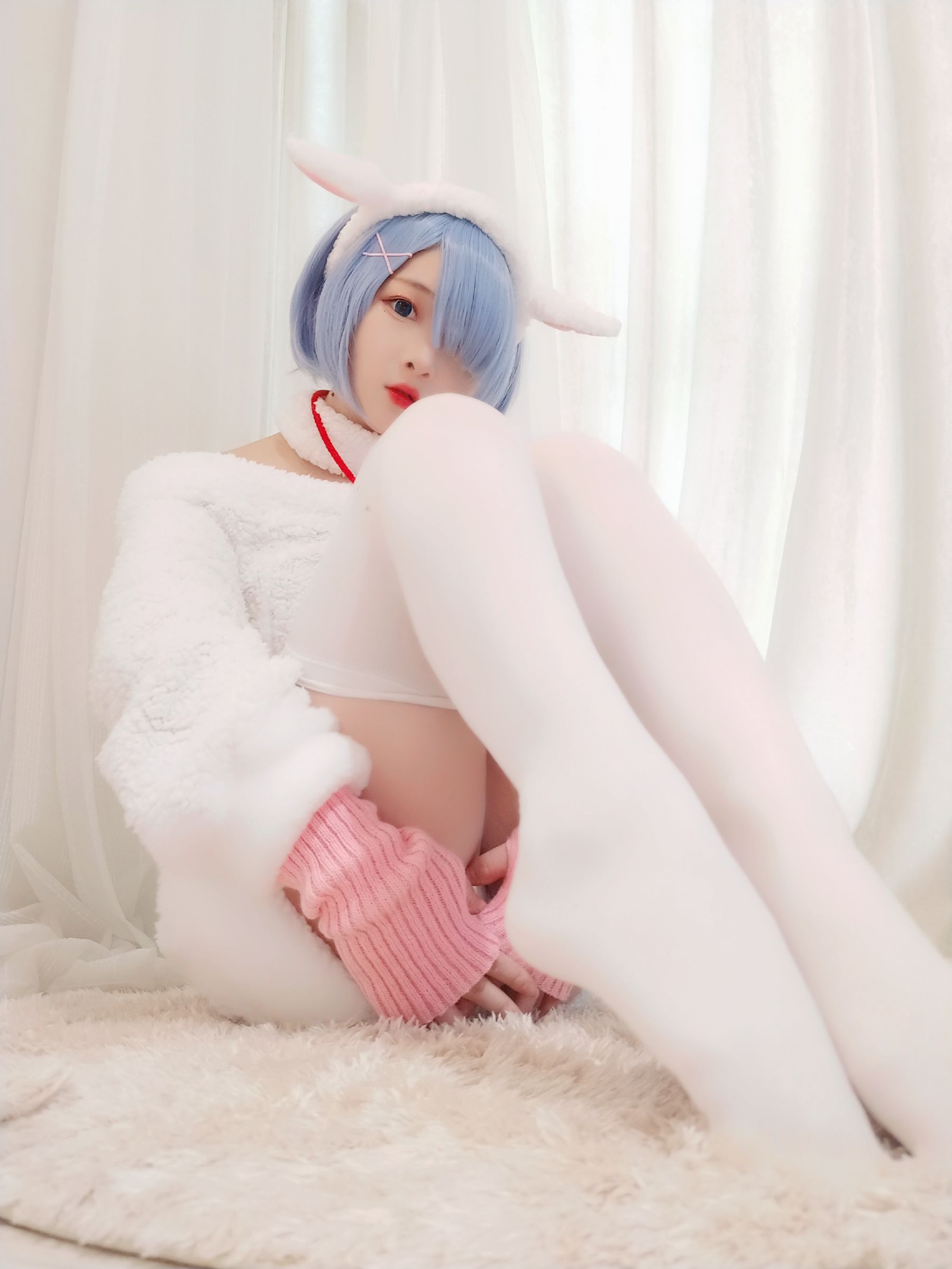 [COS福利] 二次元美女古川kagura - 蕾姆2第1张