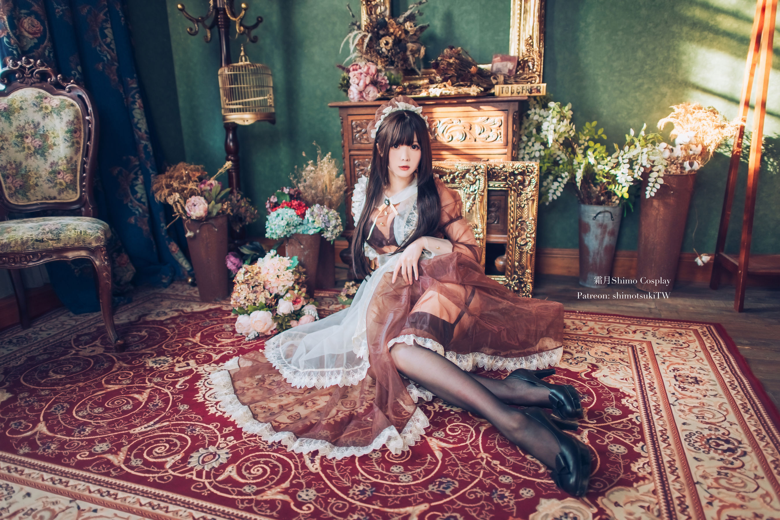 [COS福利] 微博妹纸霜月shimo - 女仆第5张