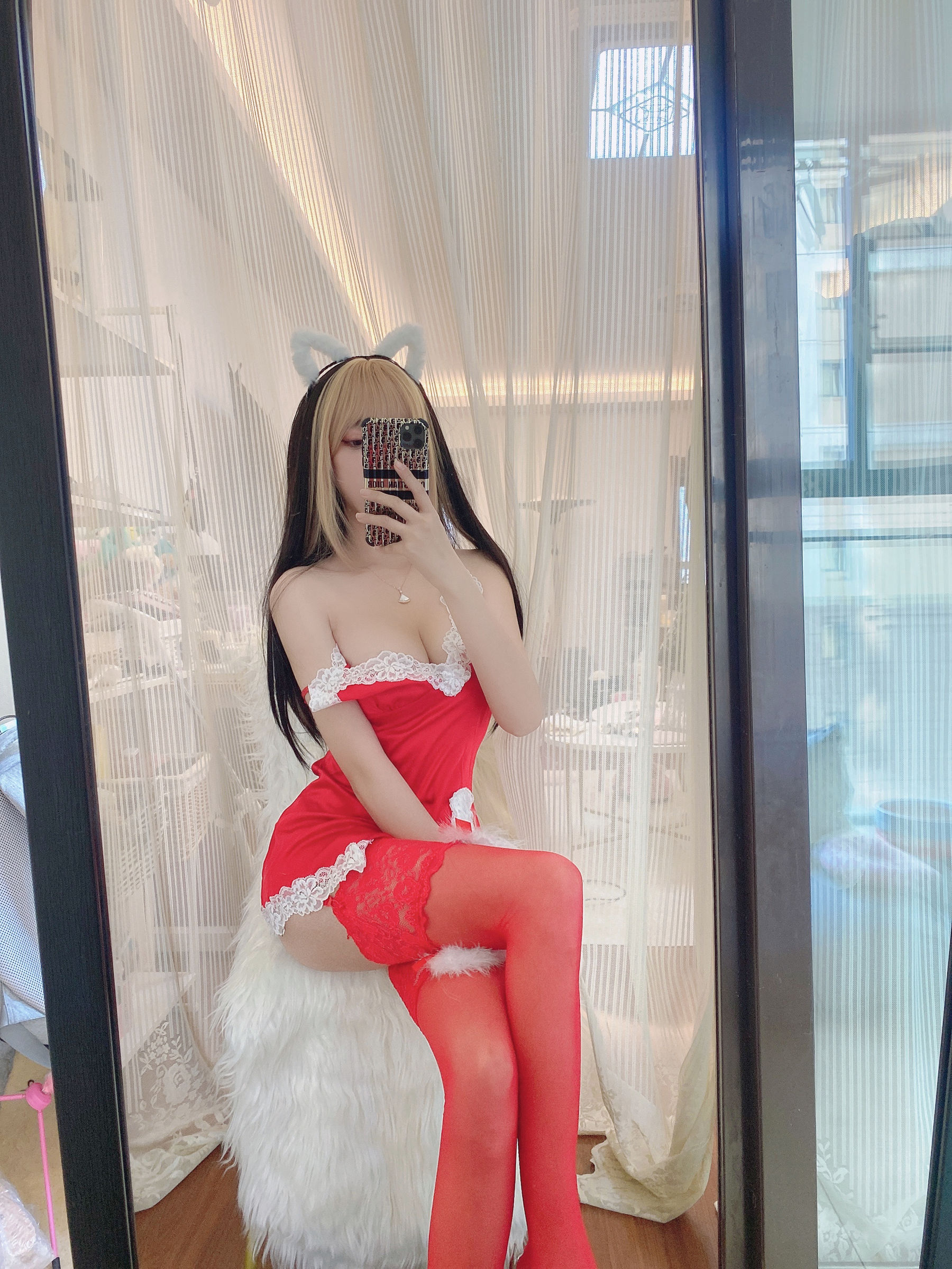 [COS福利] 斗鱼米线线sama写真 - 新年大礼包第12张