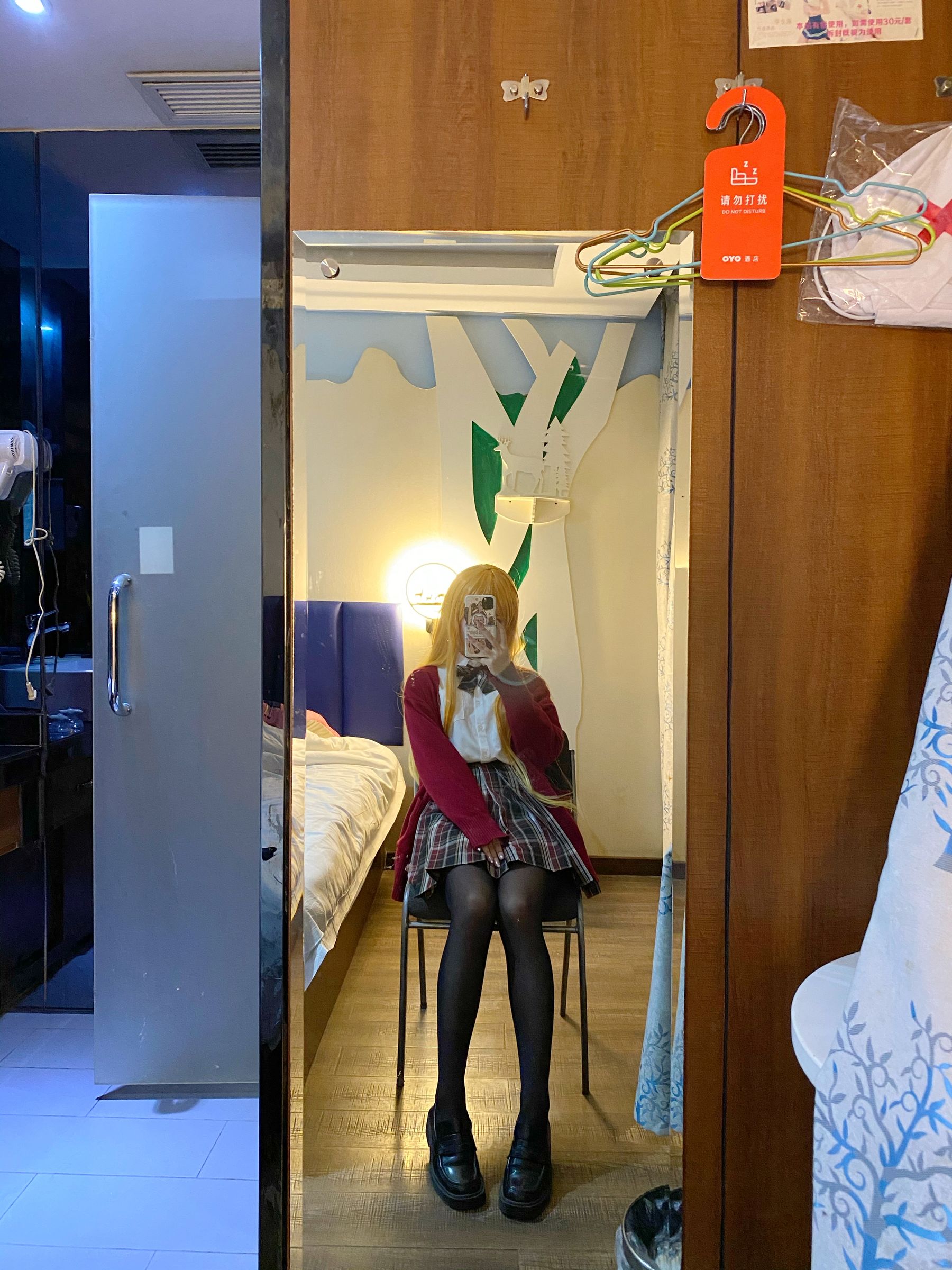 [COS福利] 芋圆侑子SJ_ - 金毛不良jk第1张