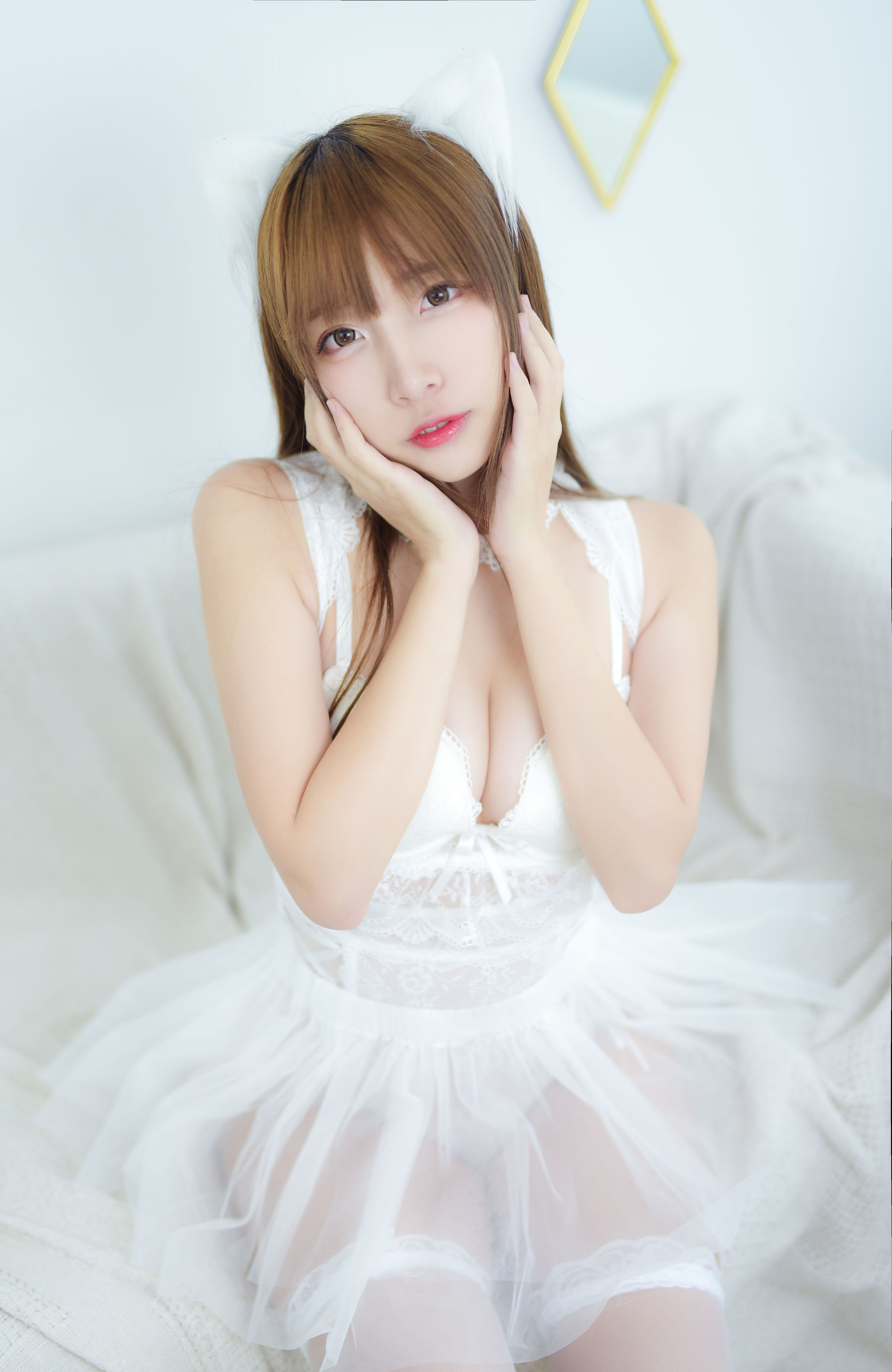 [COS福利] 人气Coser二佐Nisa - 白婚纱第6张