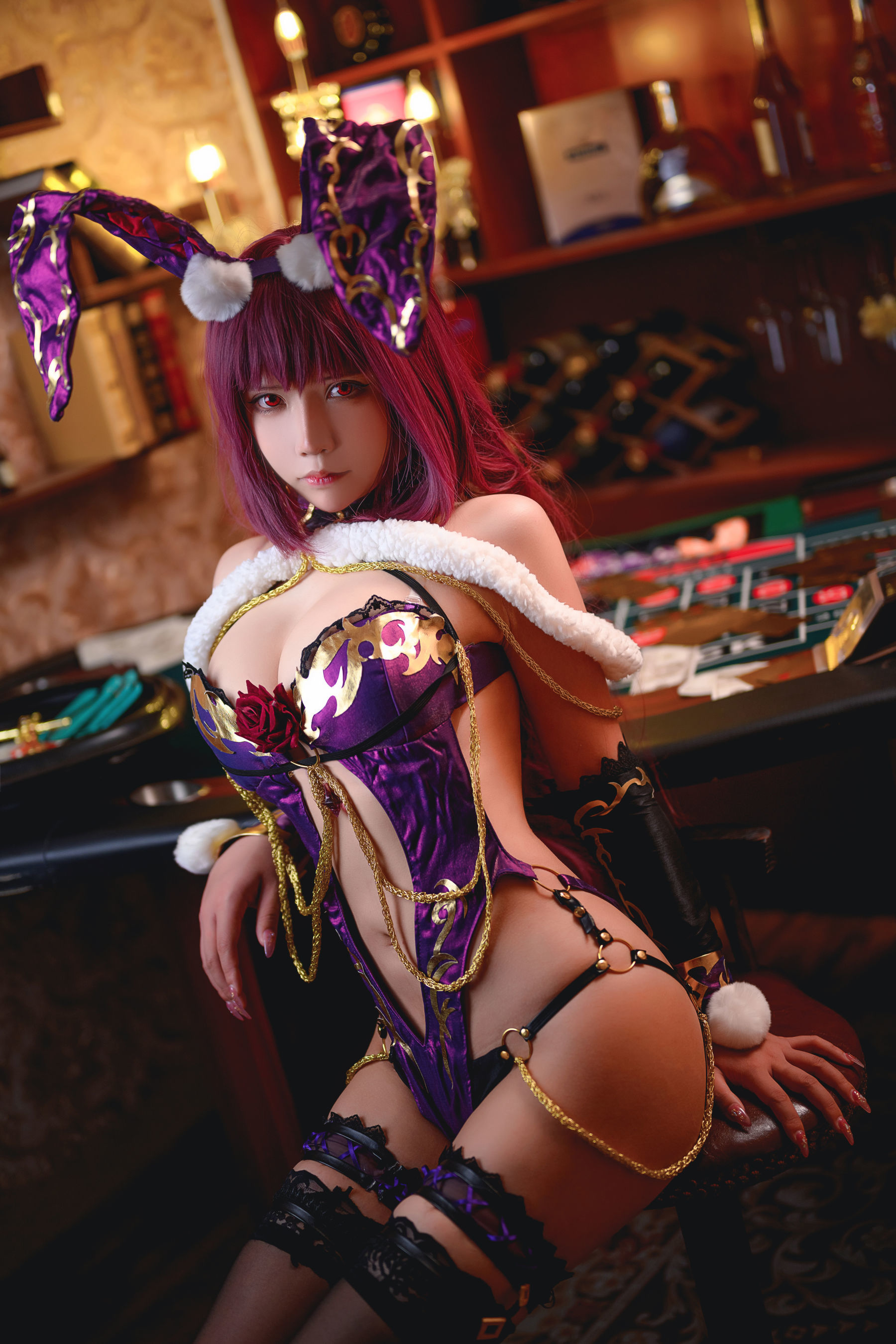 [网红COSER] 二次元妹子抱走莫子aa - 兔女郎第1张