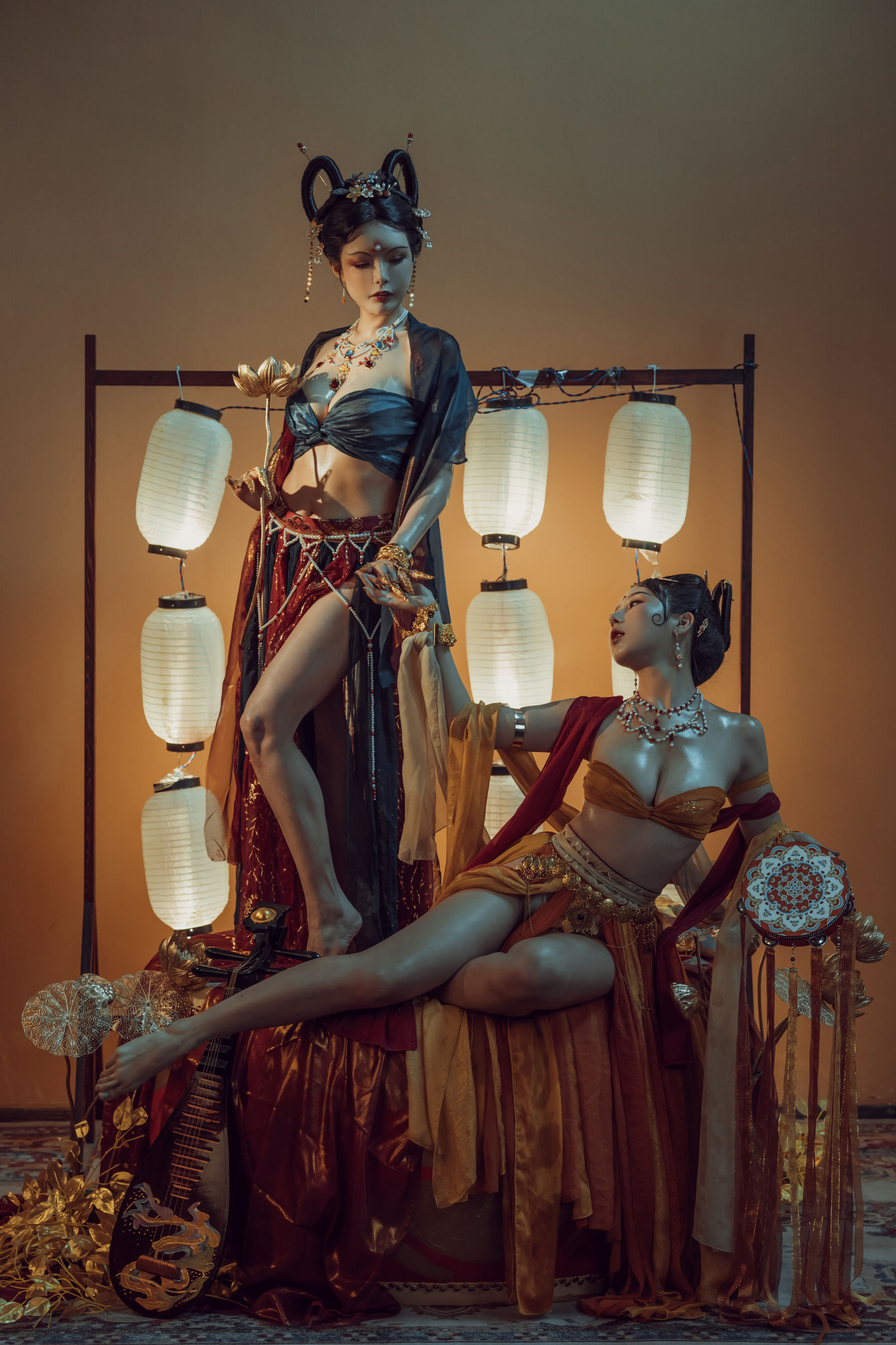 [福利COS] 秋和柯基(夏小秋秋秋) &amp; 奶桃  - 红尘梦第9张