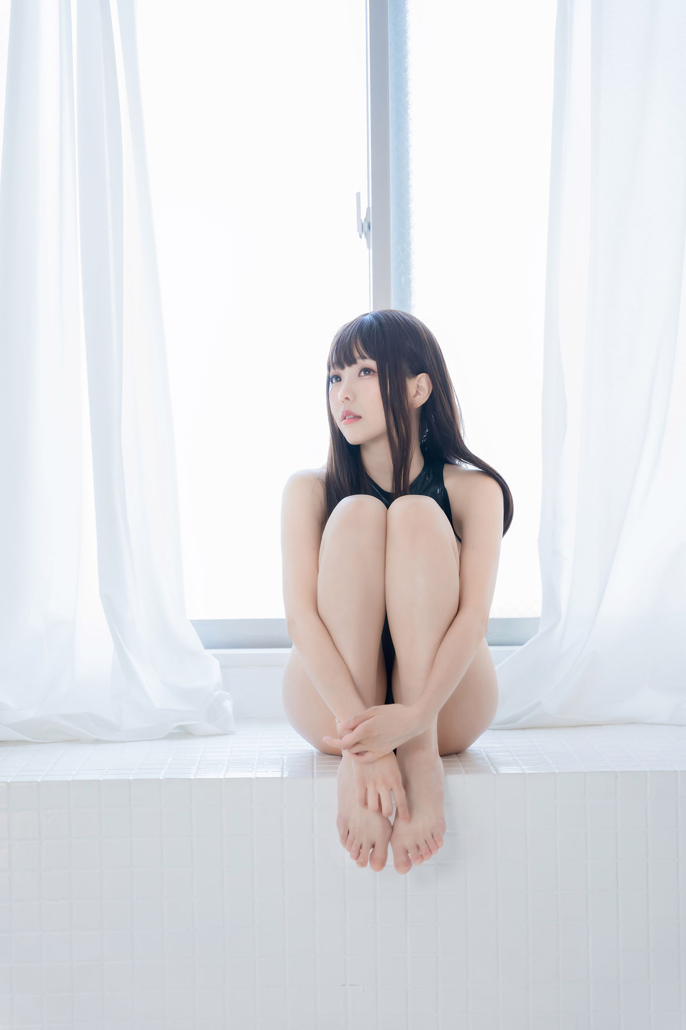 [福利COS] Ely_eee(ElyEE子) - Racing Swimsuit 競泳水手服第4张