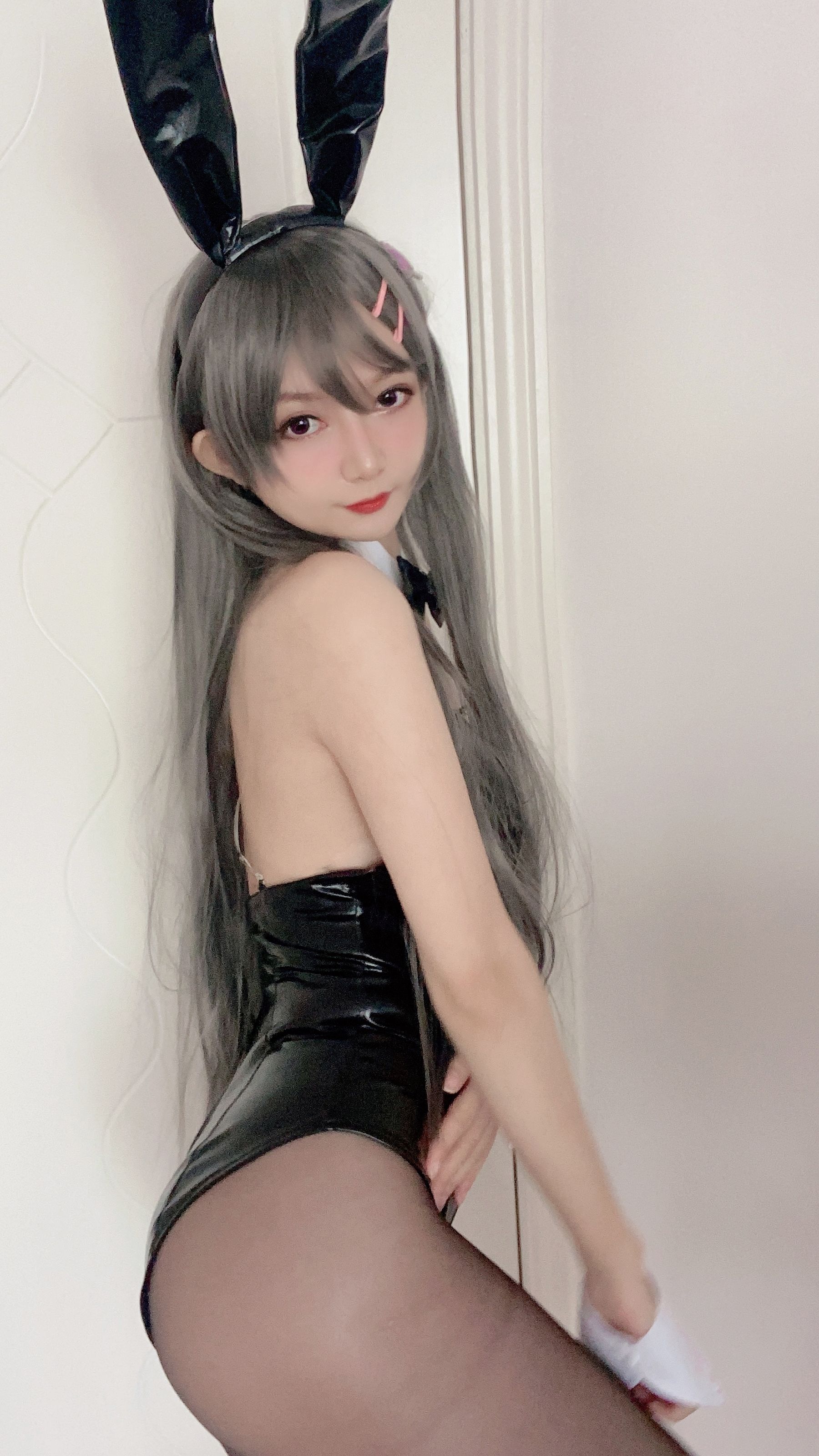 [福利COS] 51酱 - 麻衣兔女郎第7张