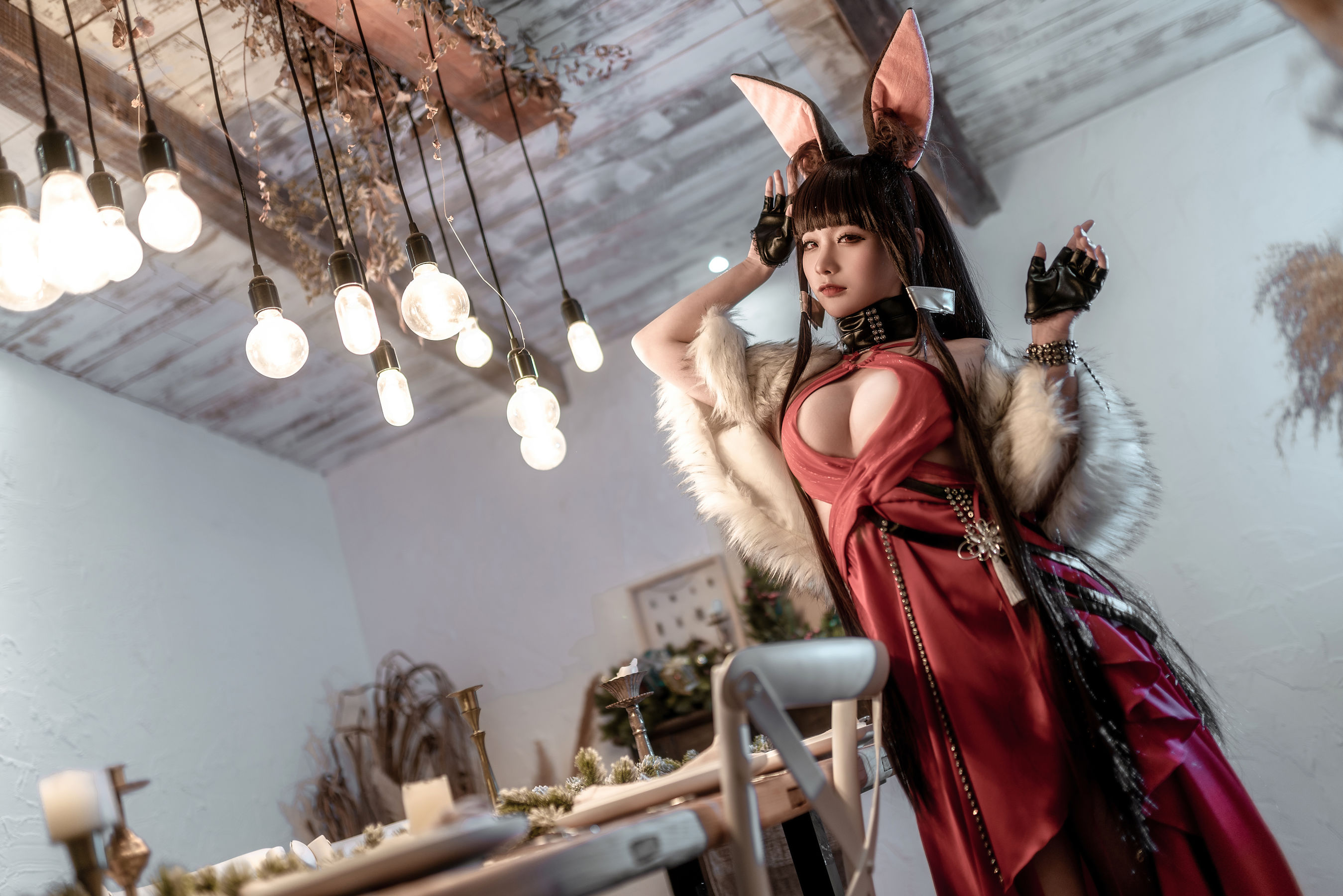 [福利COS] 动漫博主蠢沫沫 - 碧蓝航线 赤城第2张