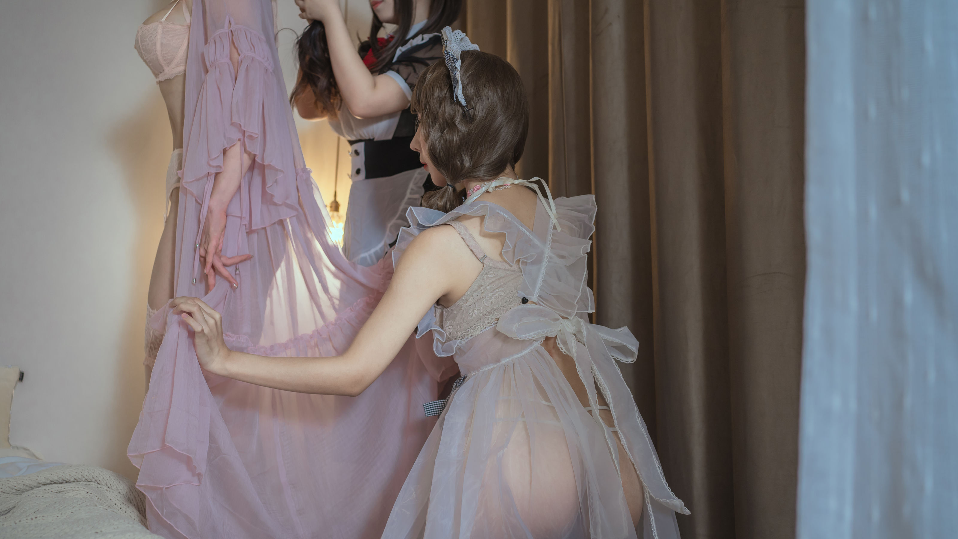 [网红COS] 秋和柯基(夏小秋秋秋) - 下午茶时光第12张