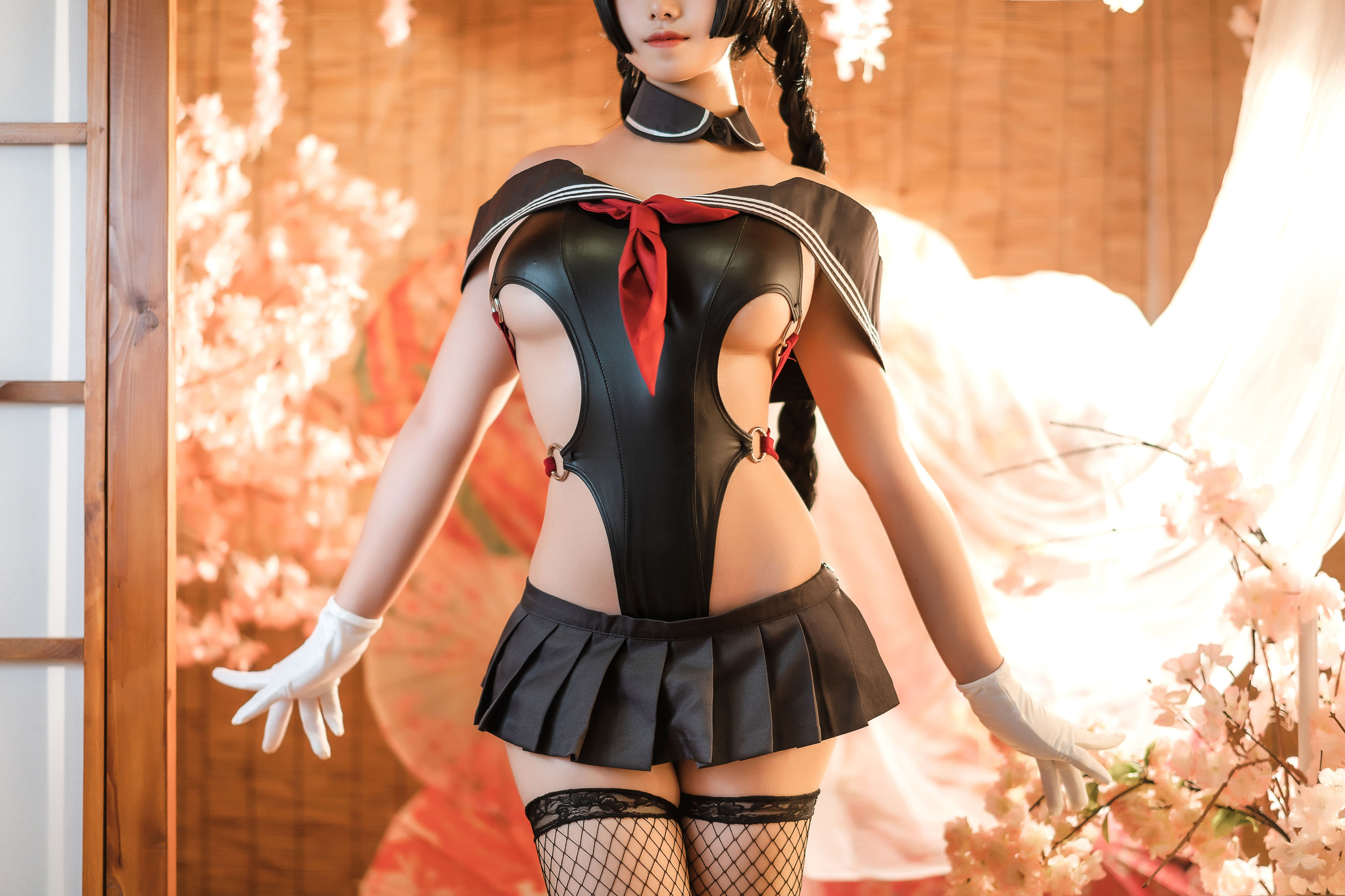 [网红COS] 萌系小姐姐蜜汁猫裘 - 卯月桃子第18张