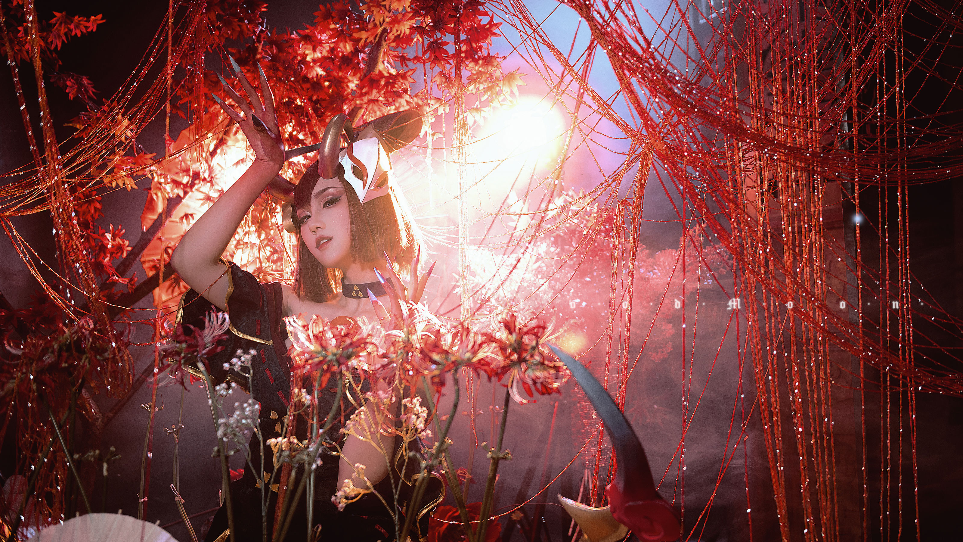 [网红COS] 瓦斯塔亚小龙虾 - 猩红之月伊芙琳第5张