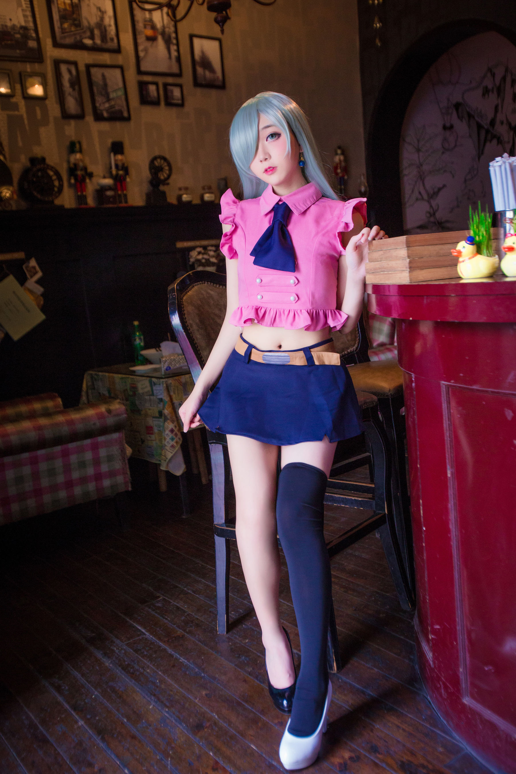 [福利COS] 动漫博主浅野菌子 - 七原罪 伊丽莎白・里昂妮丝第6张