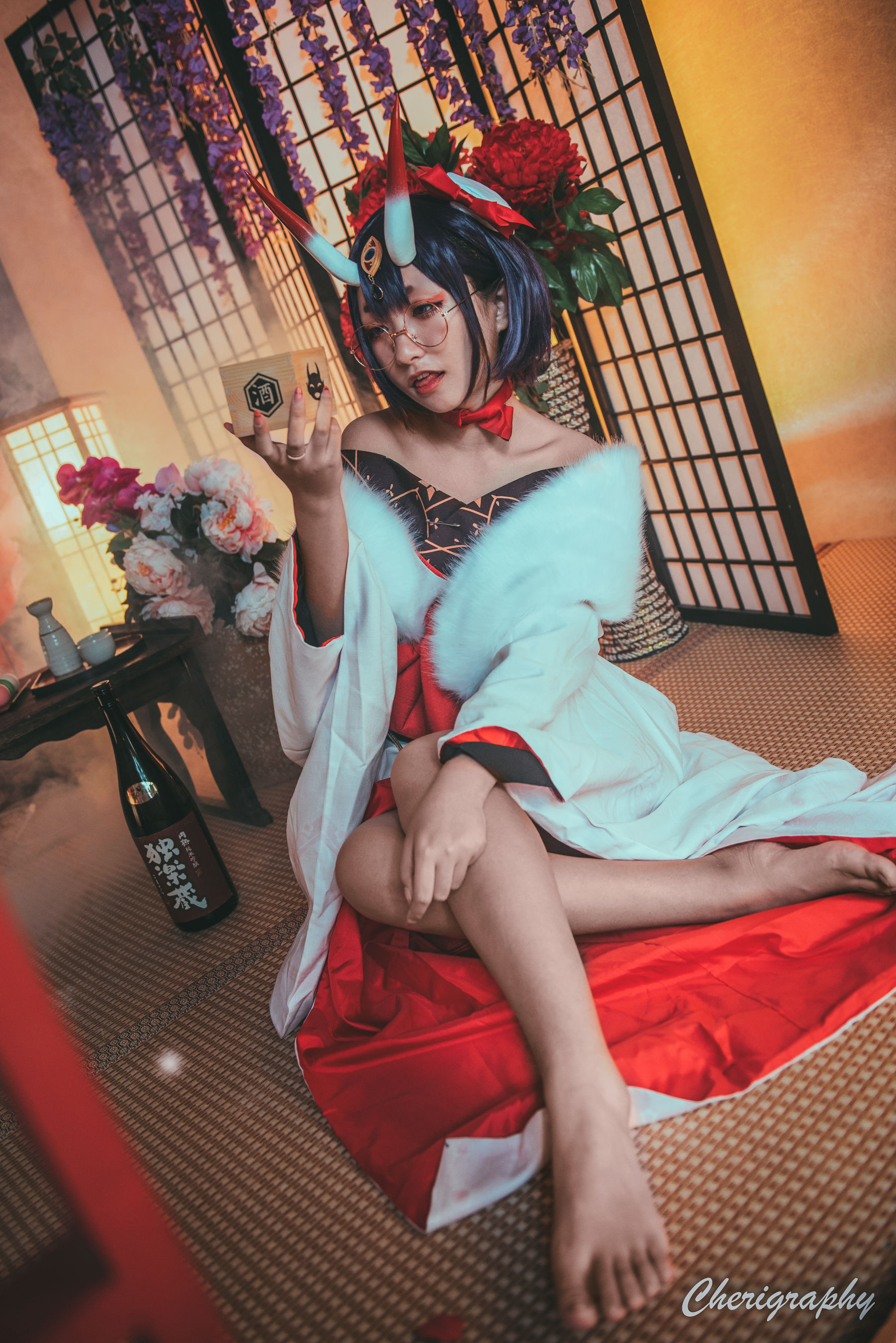 [福利COS] Roroki骷髅姫 - 酒吞和服第5张
