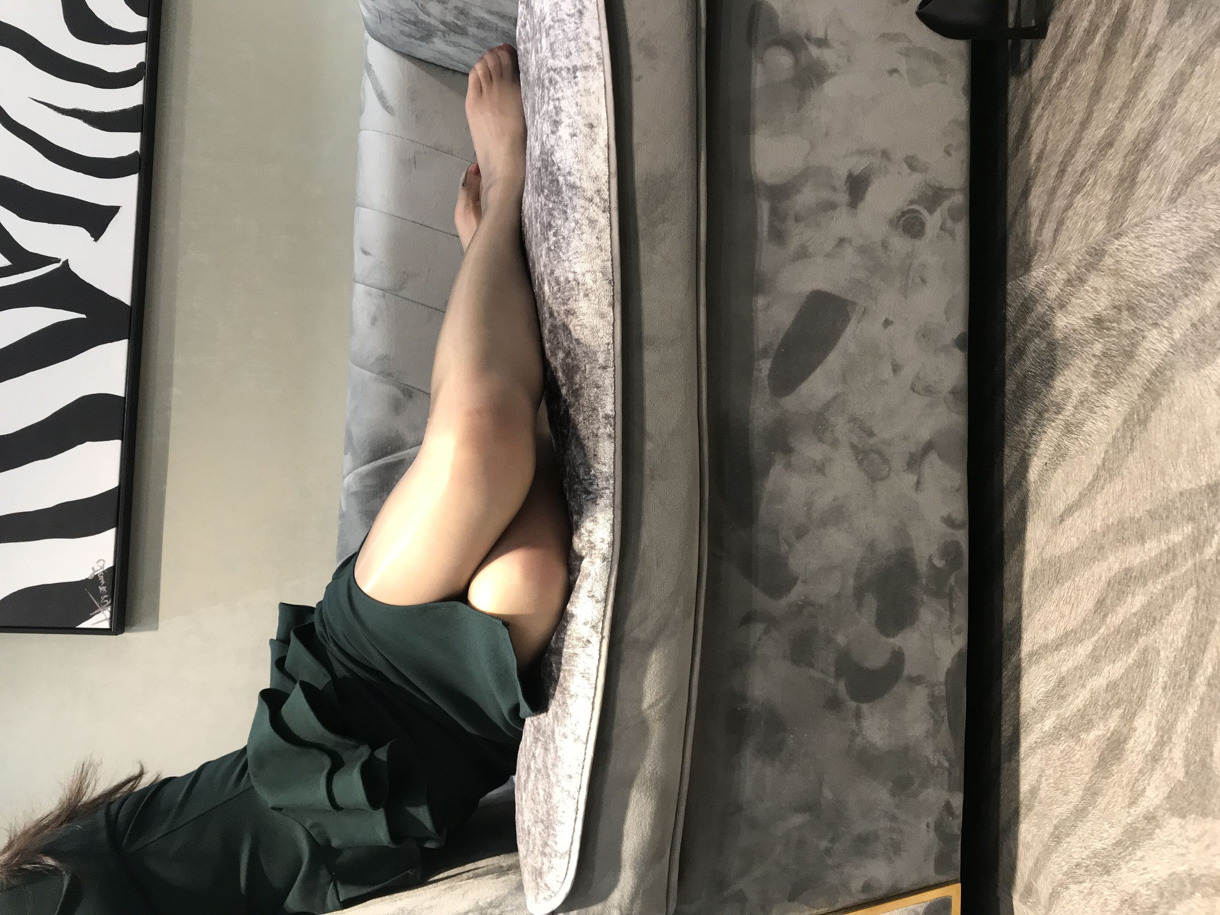 [福利COS] 丝足博主麋鹿_Monroe 2020.04.30 贵妇丝足第1张