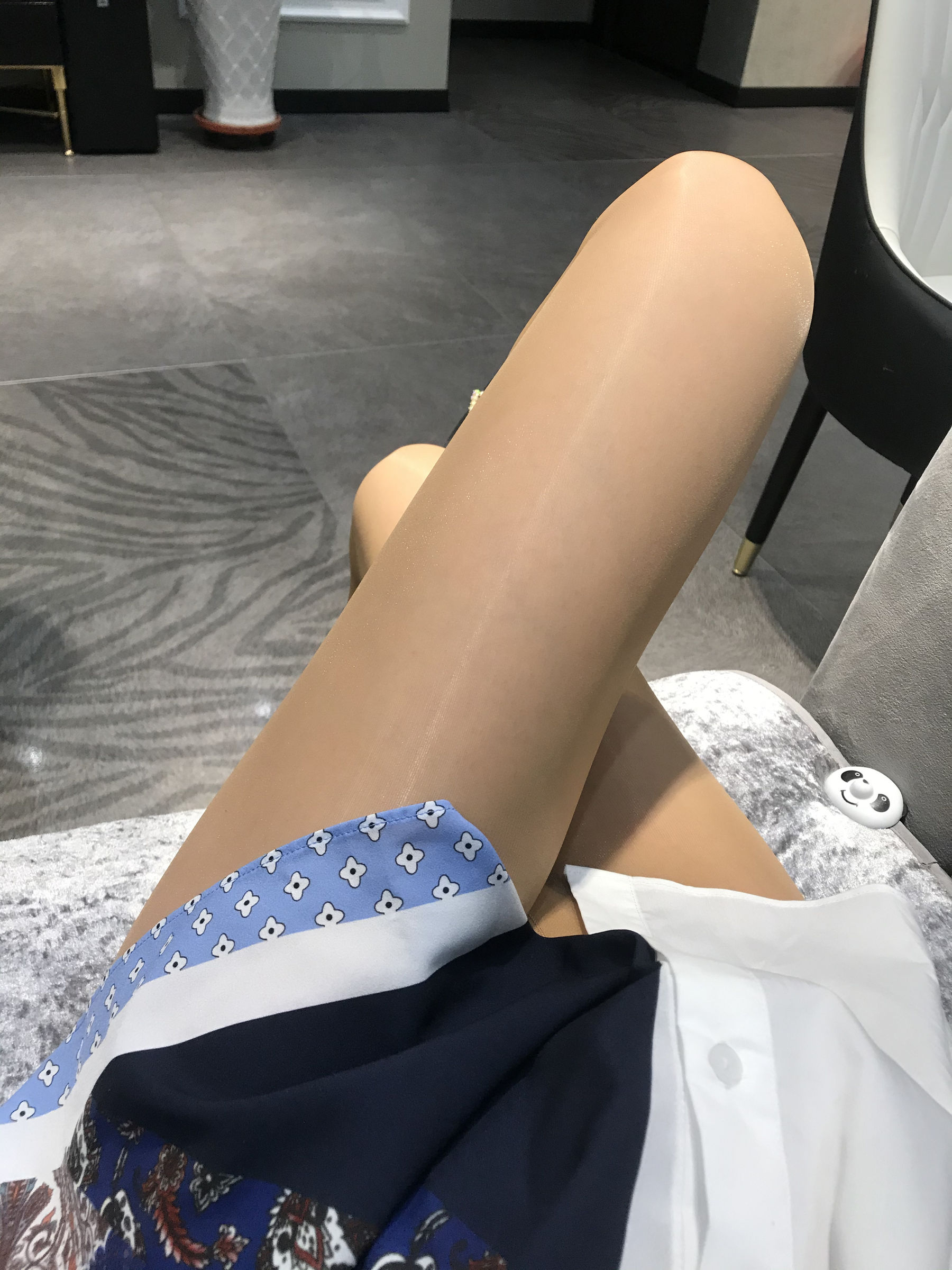 [福利COS] 丝足博主麋鹿_Monroe 2020.04.29 肉色亮丝第14张