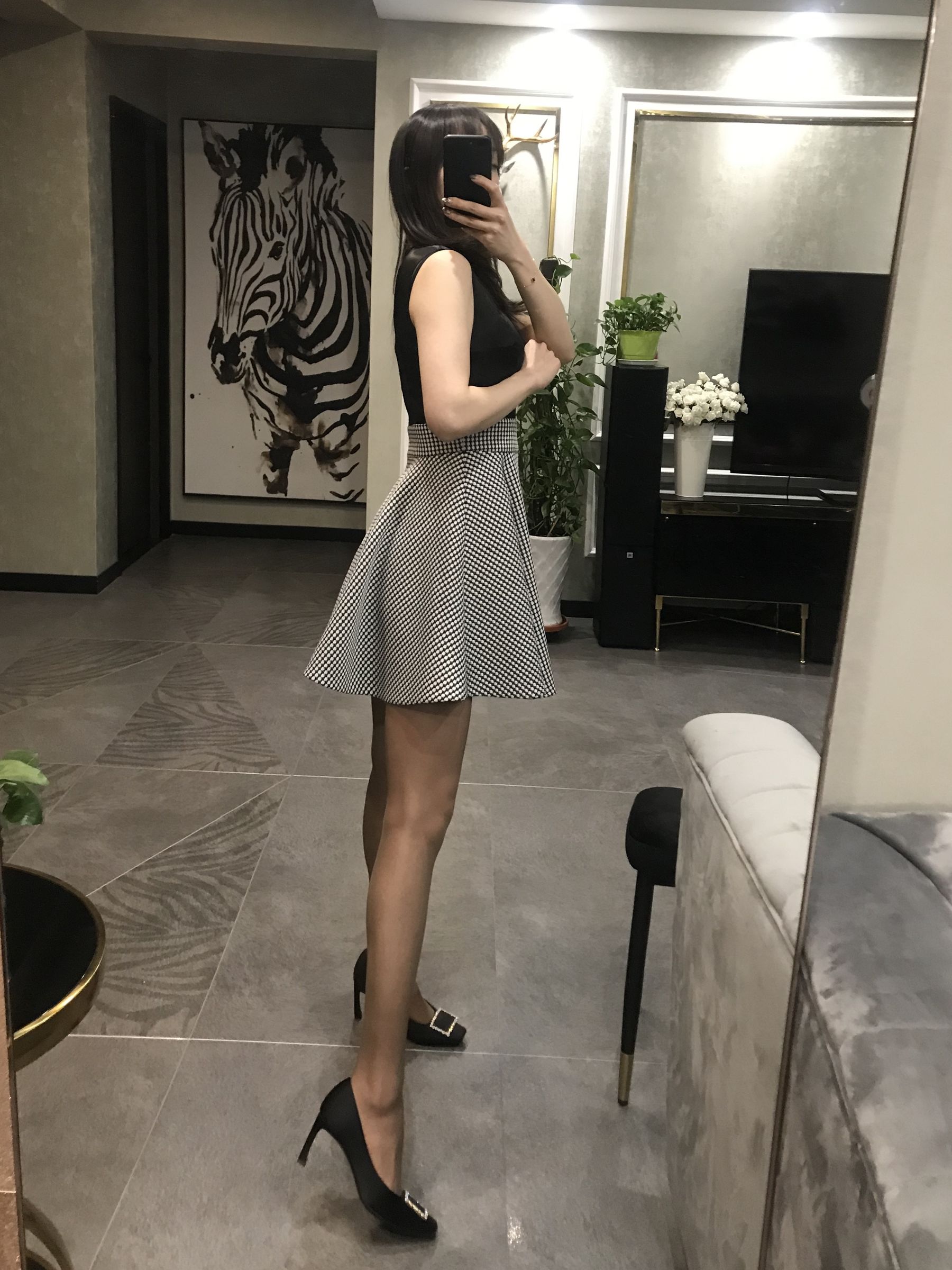 [福利COS] 丝足博主麋鹿_Monroe 2020.04.20 红高黑丝第15张