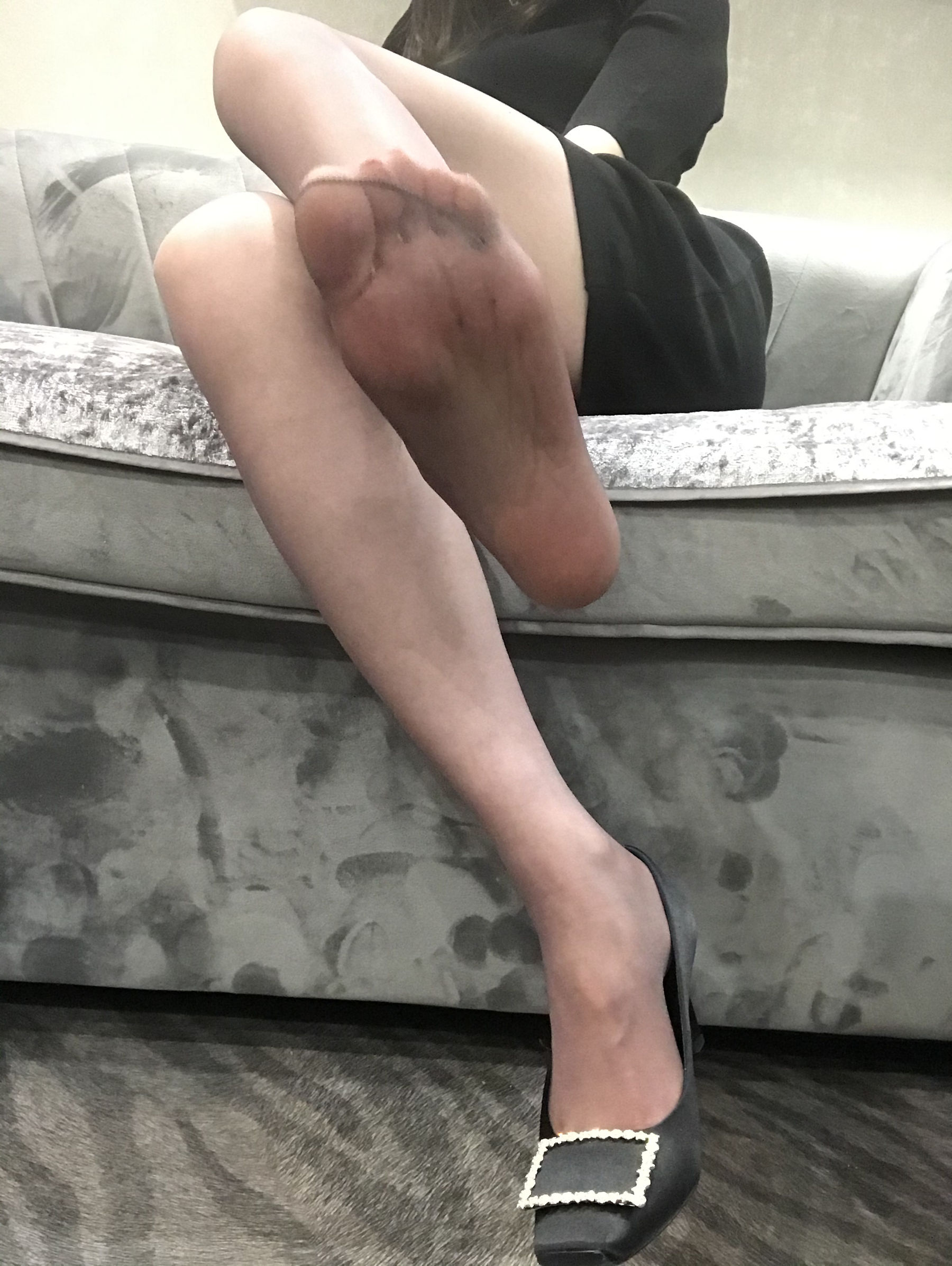 [福利COS] 丝足博主麋鹿_Monroe 2020.04.20 红高黑丝第10张