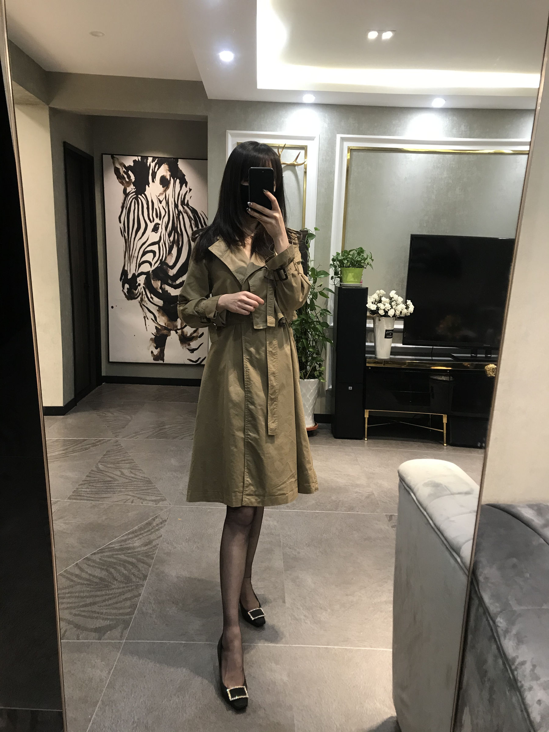 [福利COS] 丝足博主麋鹿_Monroe 2020.04.13 皮草丝惑第3张