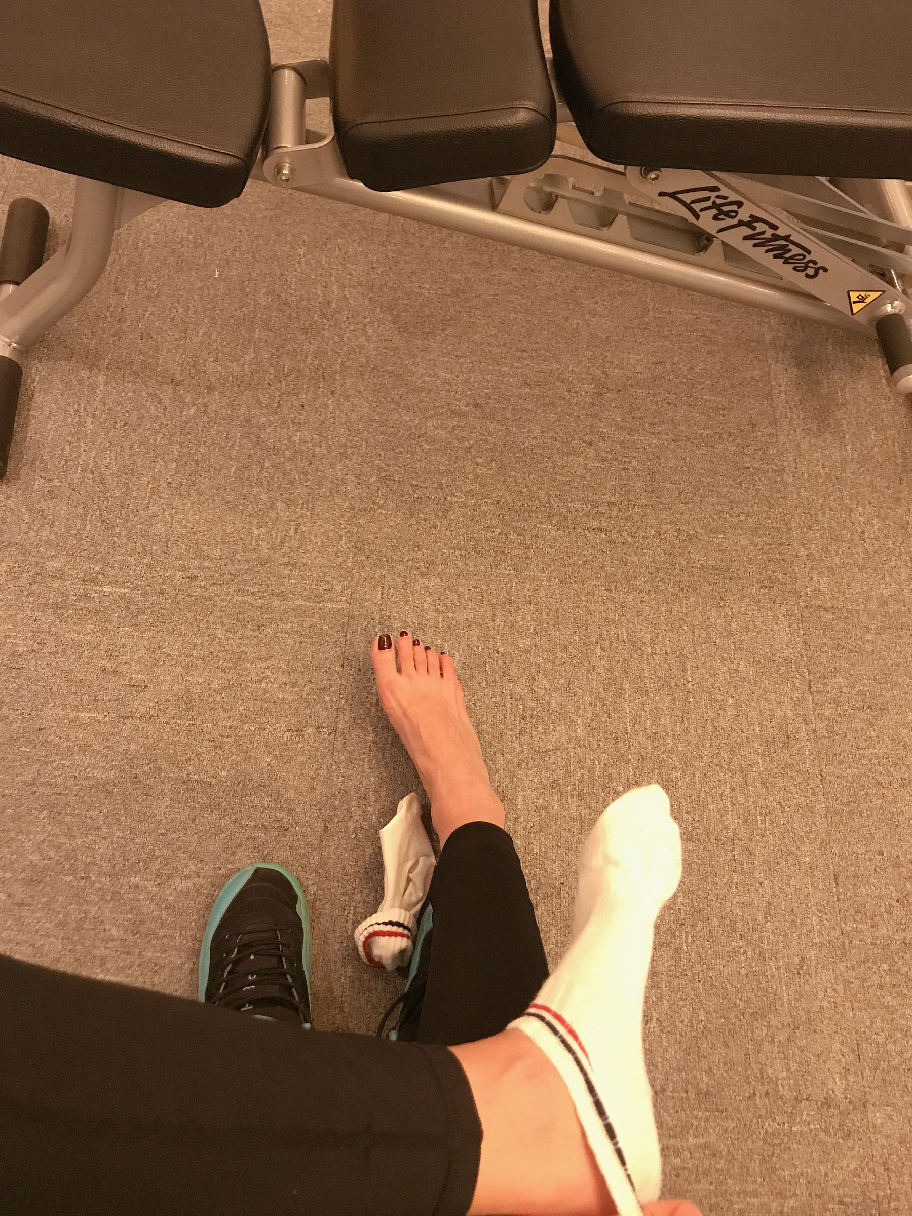 [福利COS] 安乔乔儿(Nia乔乔) No.019 健身房白袜第32张