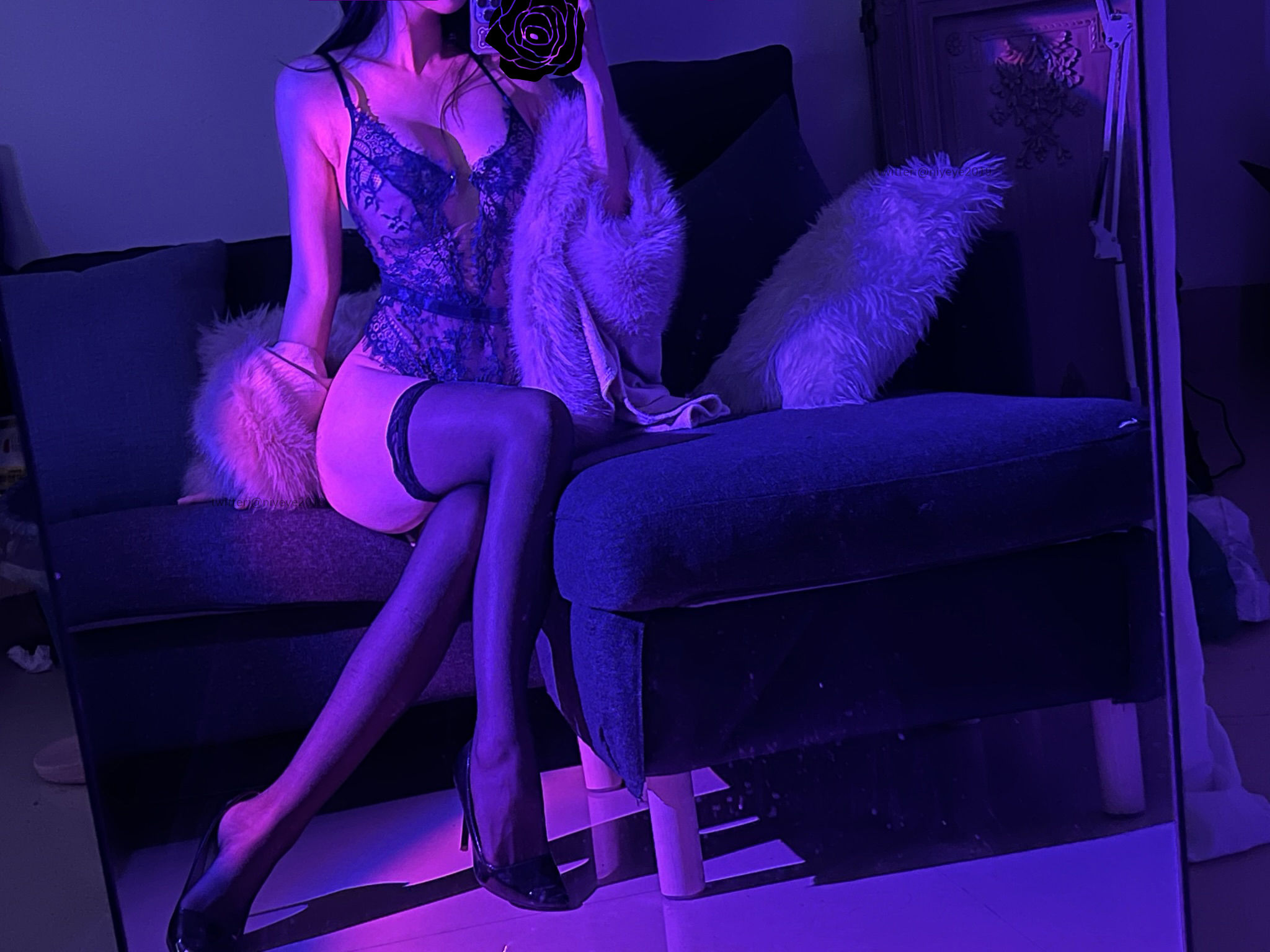 [福利COS] 萌系小姐姐-白烨- - 夜色妖姬第12张