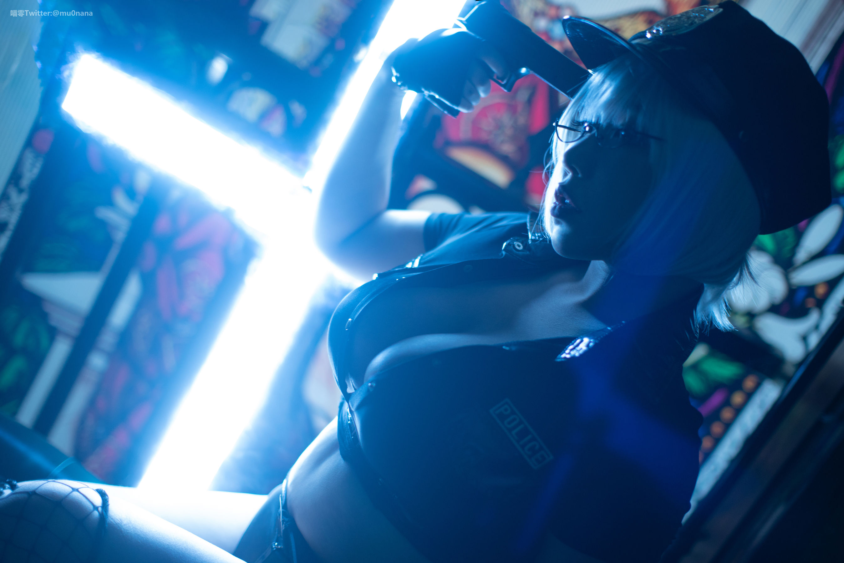 [福利COS] 皮皮奶可可爱了啦&amp;amp;喵零 - 匪警第18张