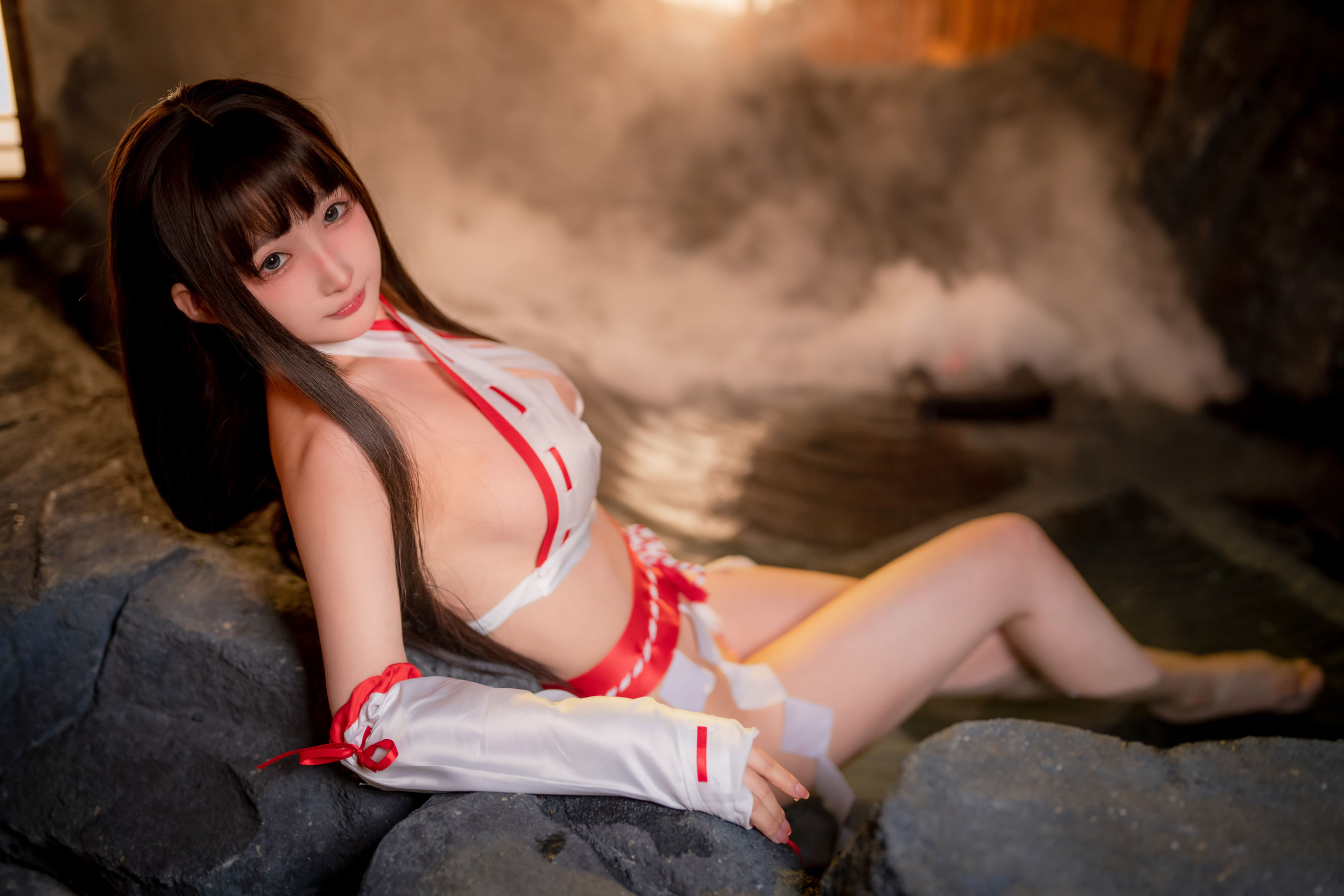 [福利COS] 桜井宁宁 - 纯洁巫女第13张