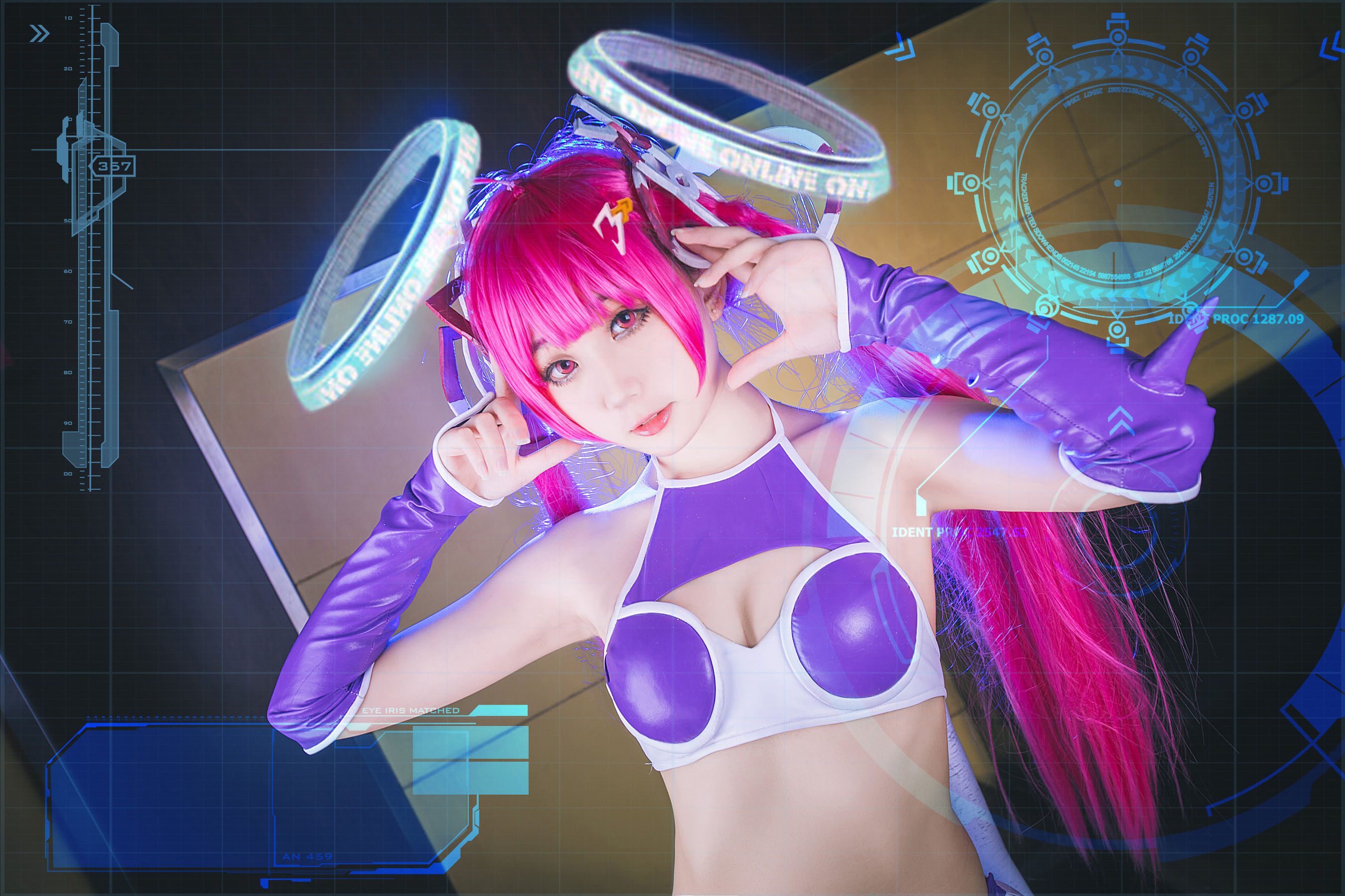 [福利COS] 动漫博主浅野菌子 - 300英雄 300娘第1张