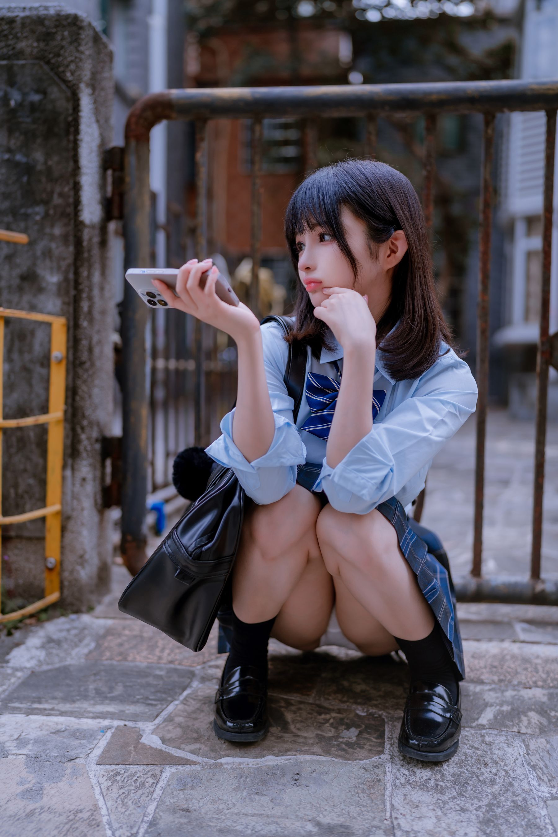 [福利COS] 桜井宁宁 - JK之居家第7张