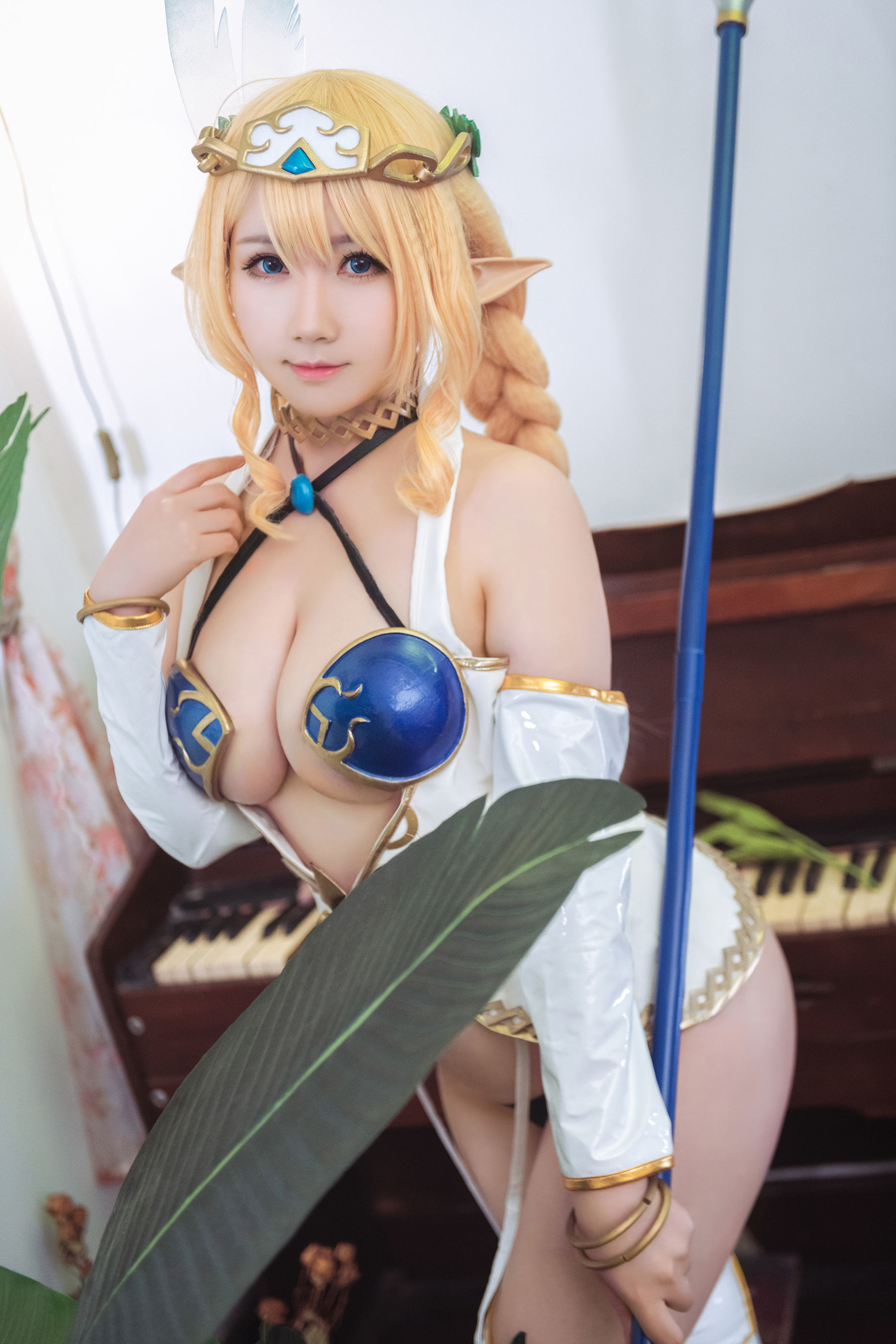 [福利COS] 微肉感萌妹是本末末 - 精灵村第7张