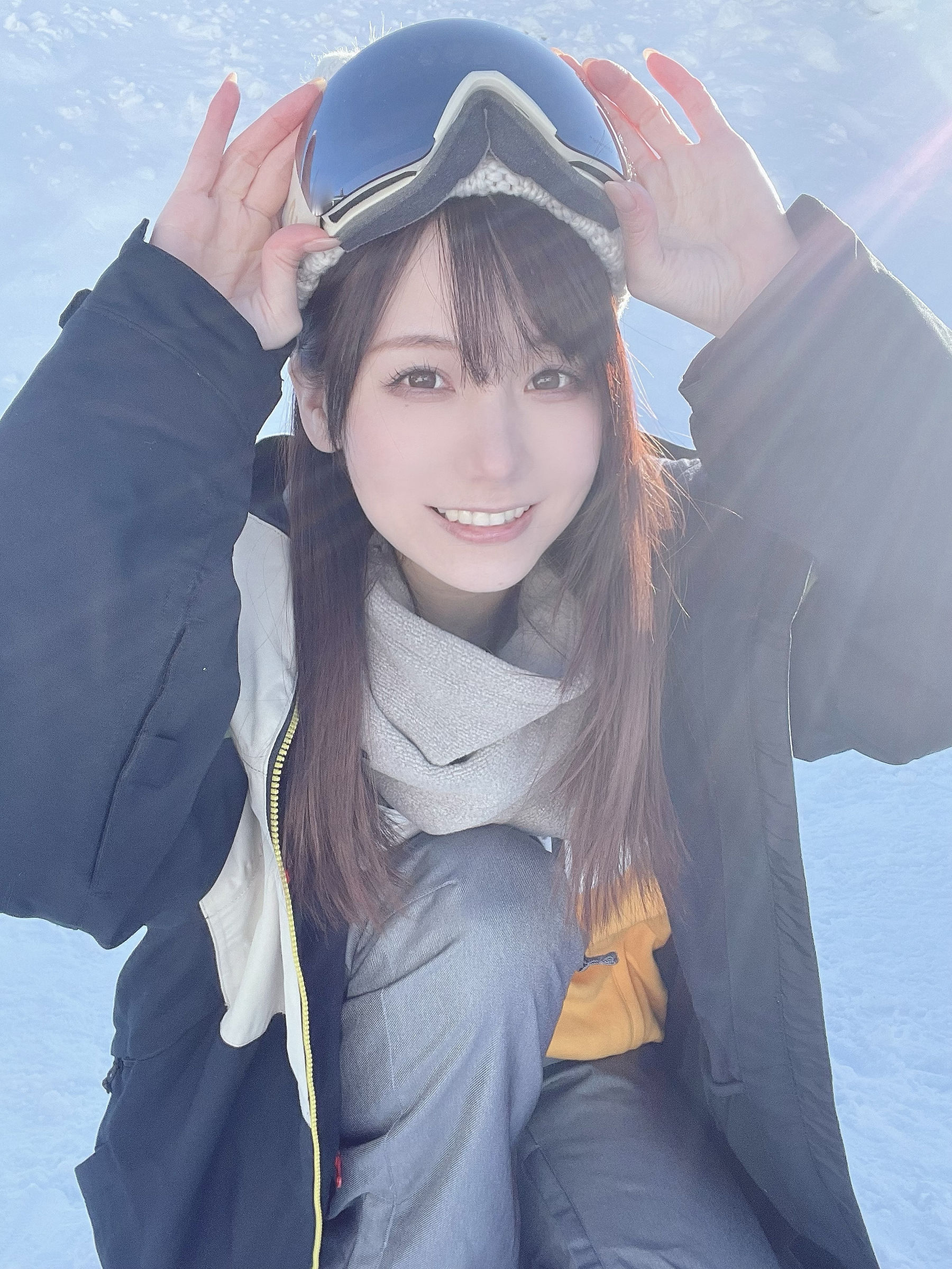 [福利COS] 日本甜美COSERけんけん[fantia] 20220131-スノボウェア第6张