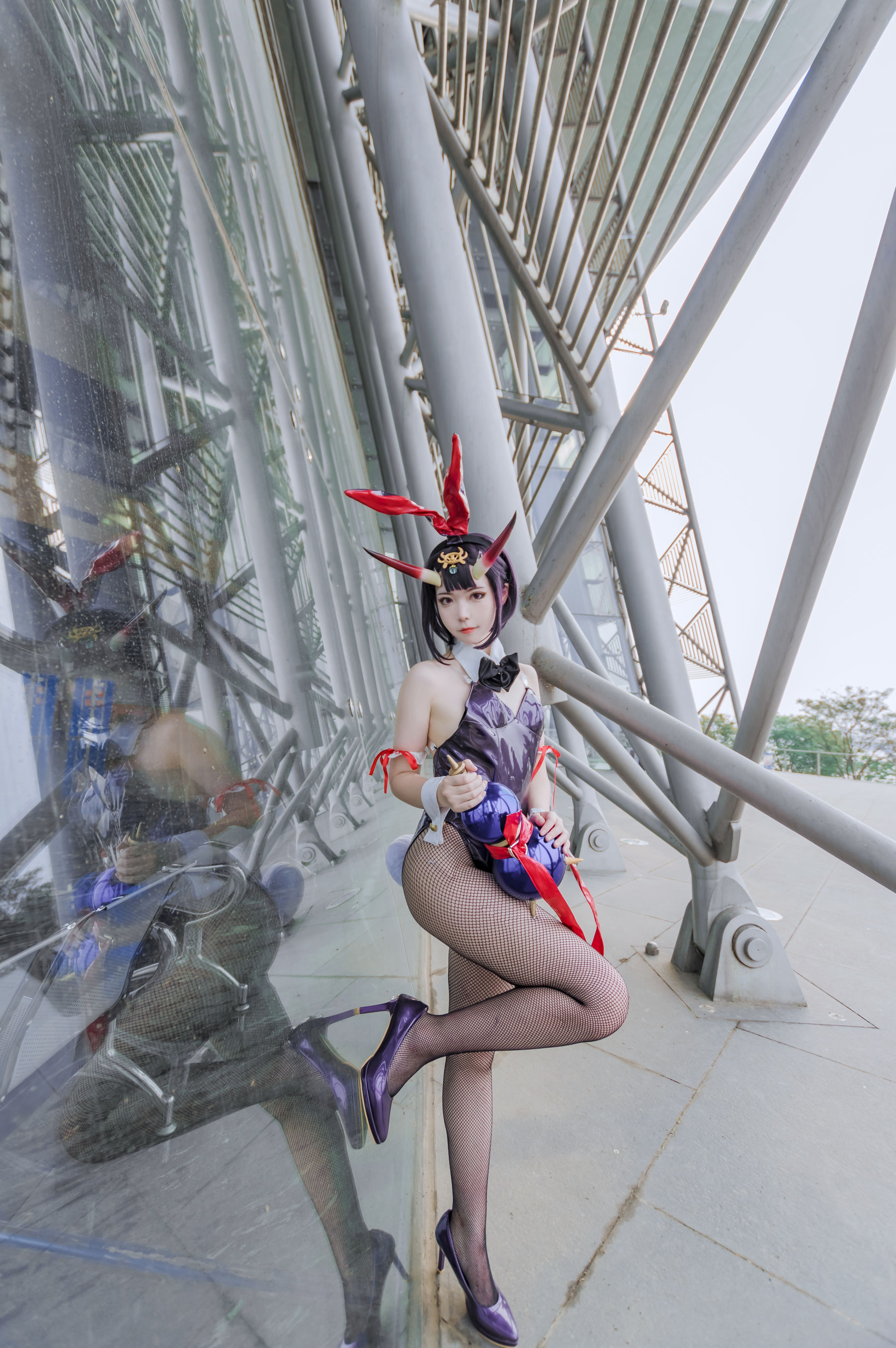 [福利COS] 可爱妹子Fushii_海堂 - 酒吞兔女郎第10张