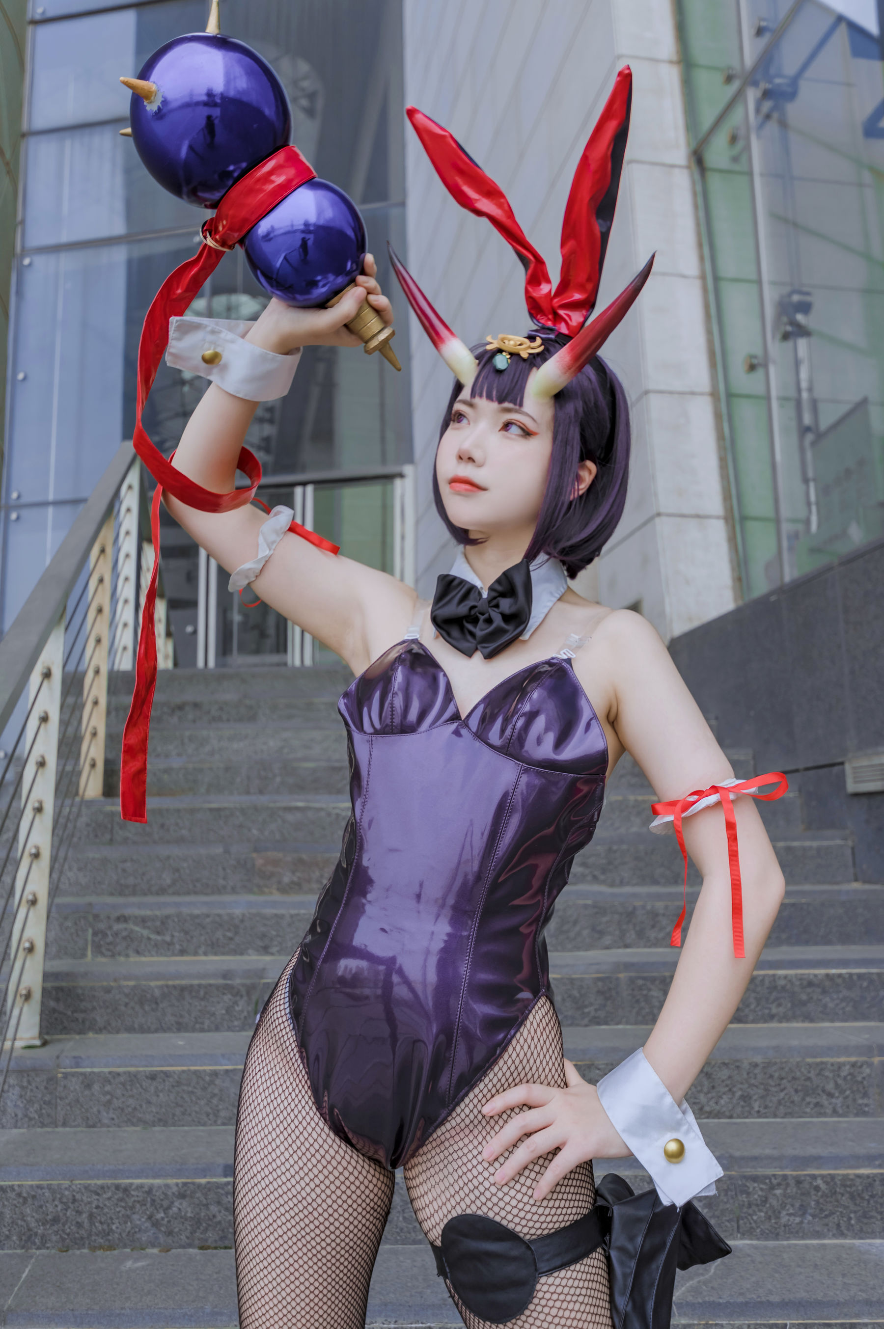 [福利COS] 可爱妹子Fushii_海堂 - 酒吞兔女郎第4张