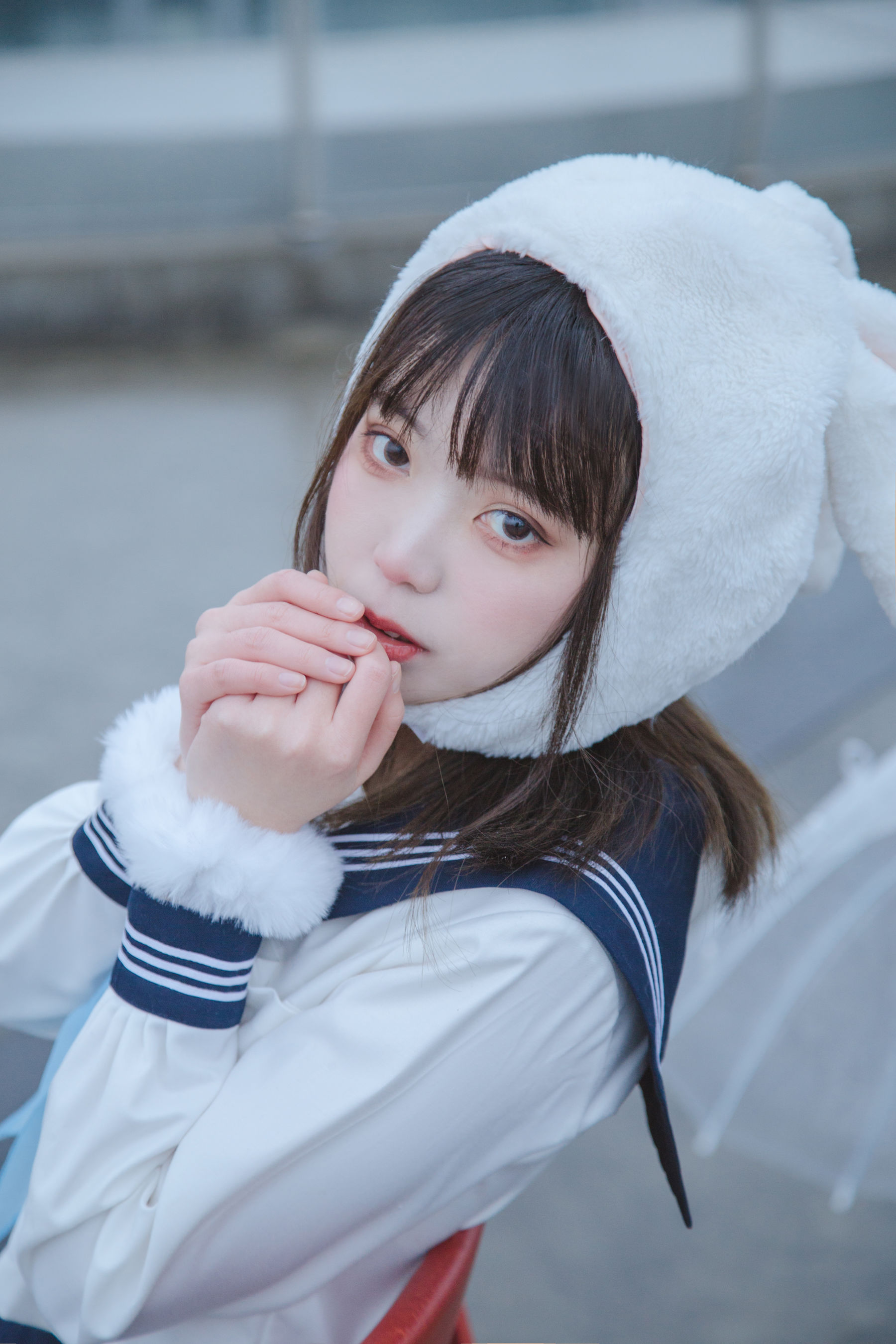 [福利COS] 可爱妹子Fushii_海堂 - 兔兔头第8张