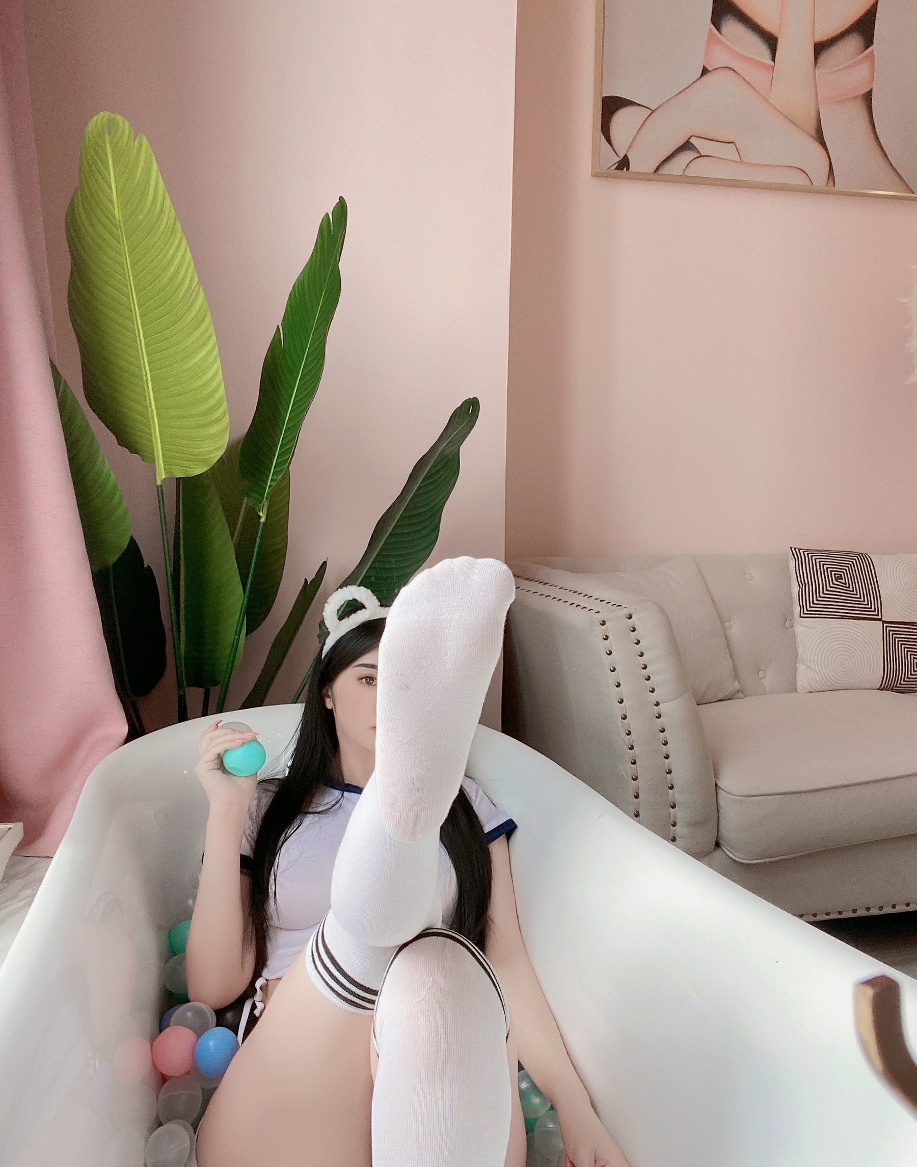 [福利COS] 女神风范小王极品蜜桃臀究极 - 福利5第5张