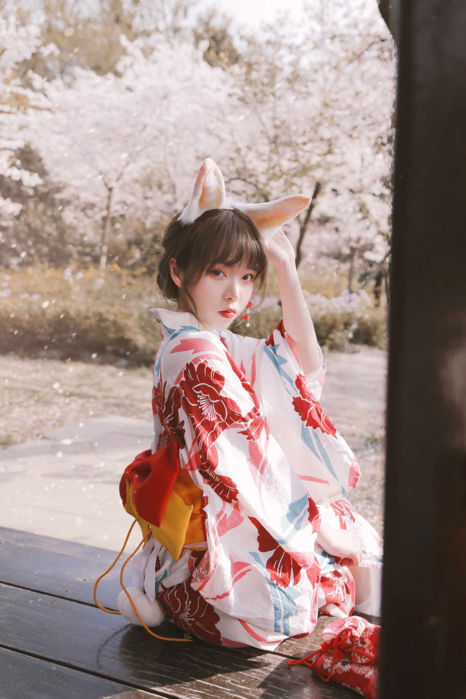 [福利COS] 可爱妹子Fushii_海堂 - 樱花兔兔第4张