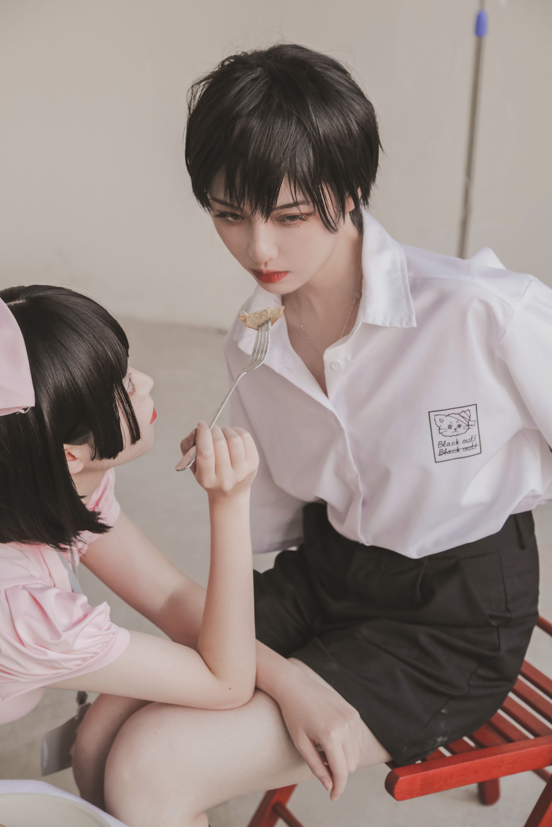 [福利COS] 可爱妹子Fushii_海堂 - 护士第13张