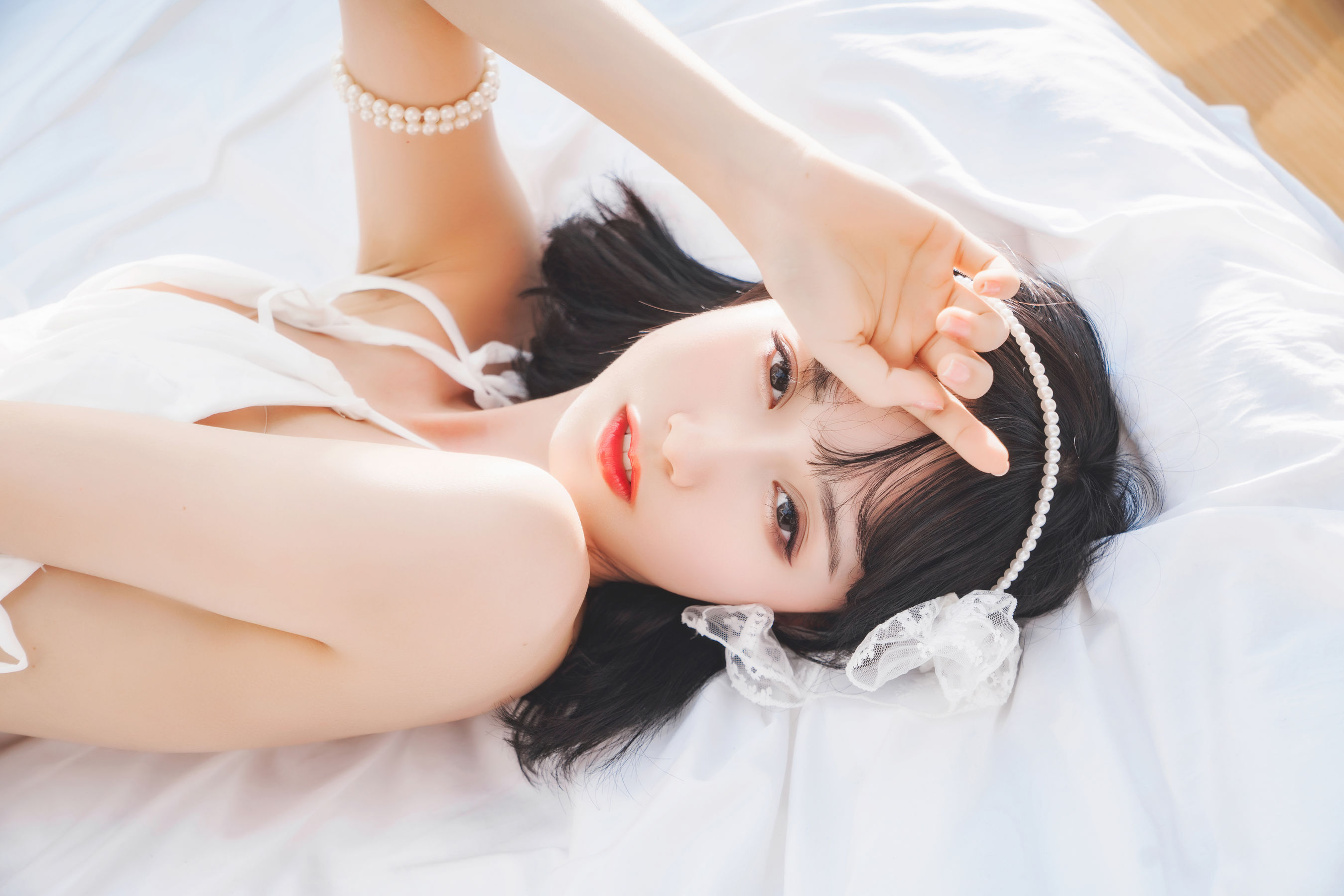 [福利COS] 萌系小姐姐木绵绵OwO - 水波温柔第8张