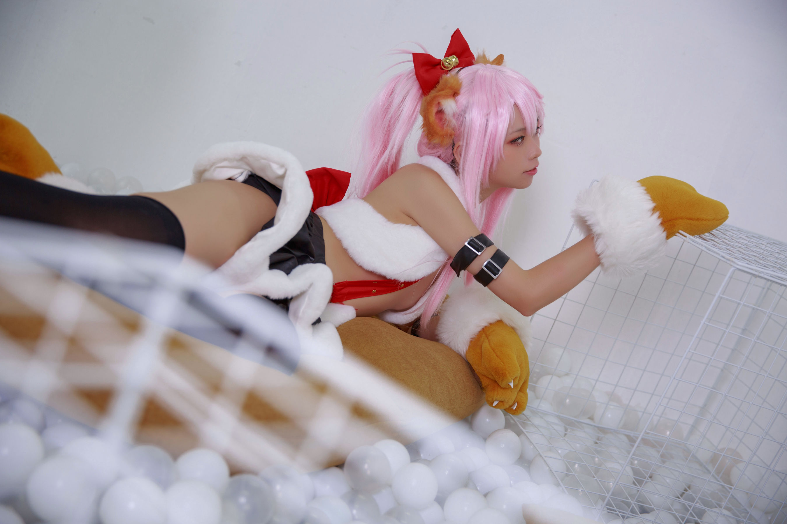 [福利COS] 动漫博主G44不会受伤 - 小黑猫娘第1张