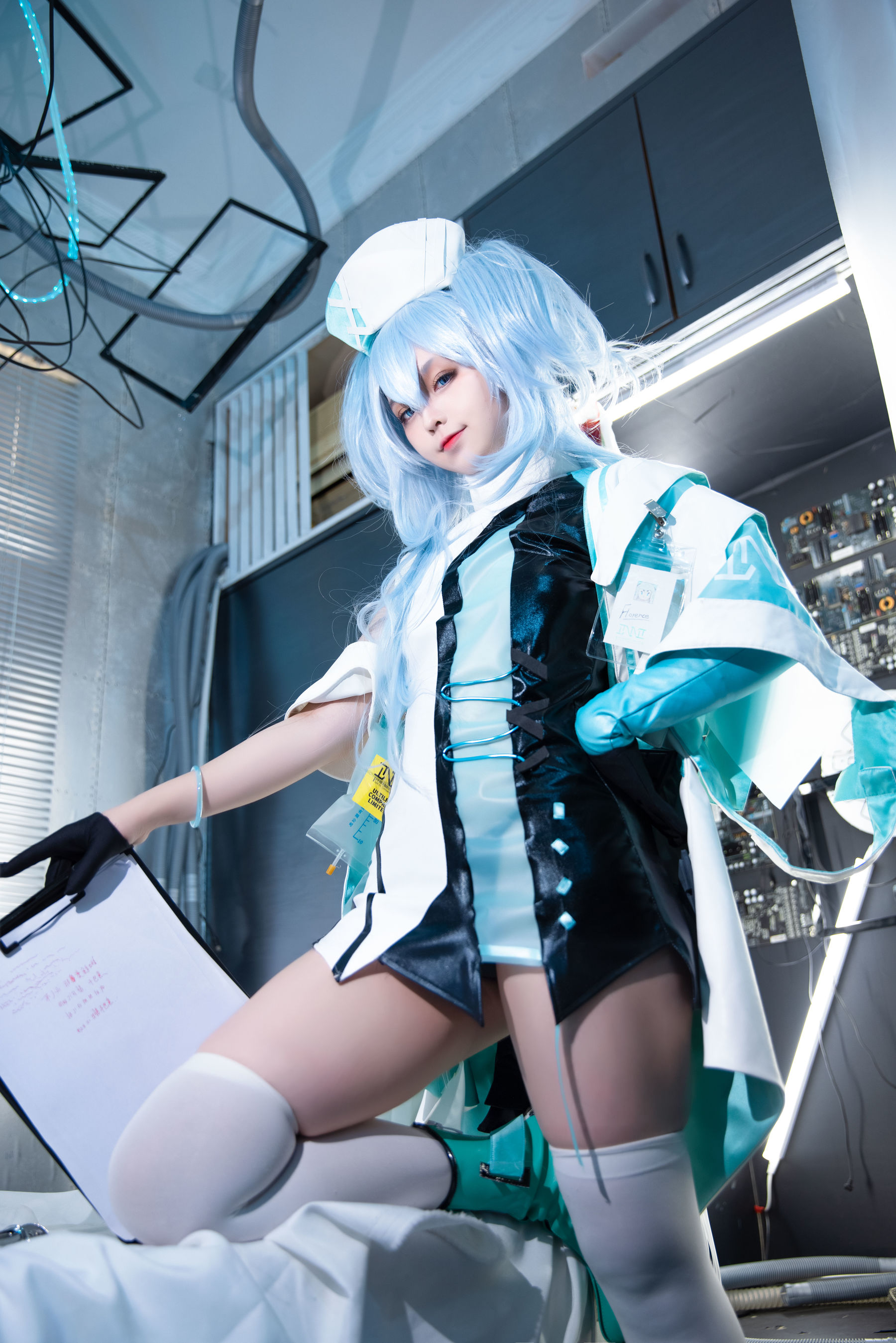 [福利COS] 动漫博主G44不会受伤 - PA-15 芙洛伦第6张