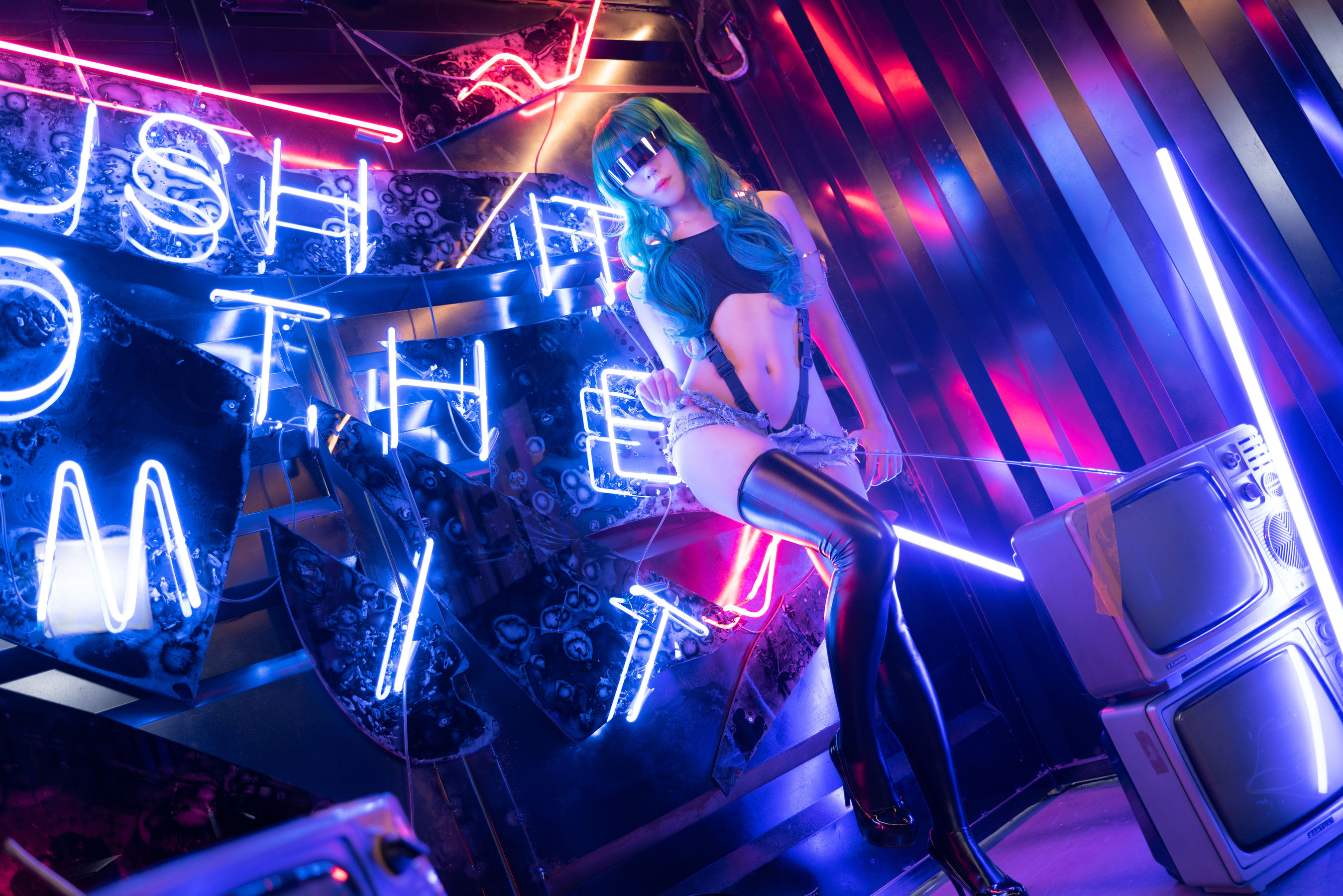 [福利COS] 动漫博主Money冷冷 - 高叉第1张