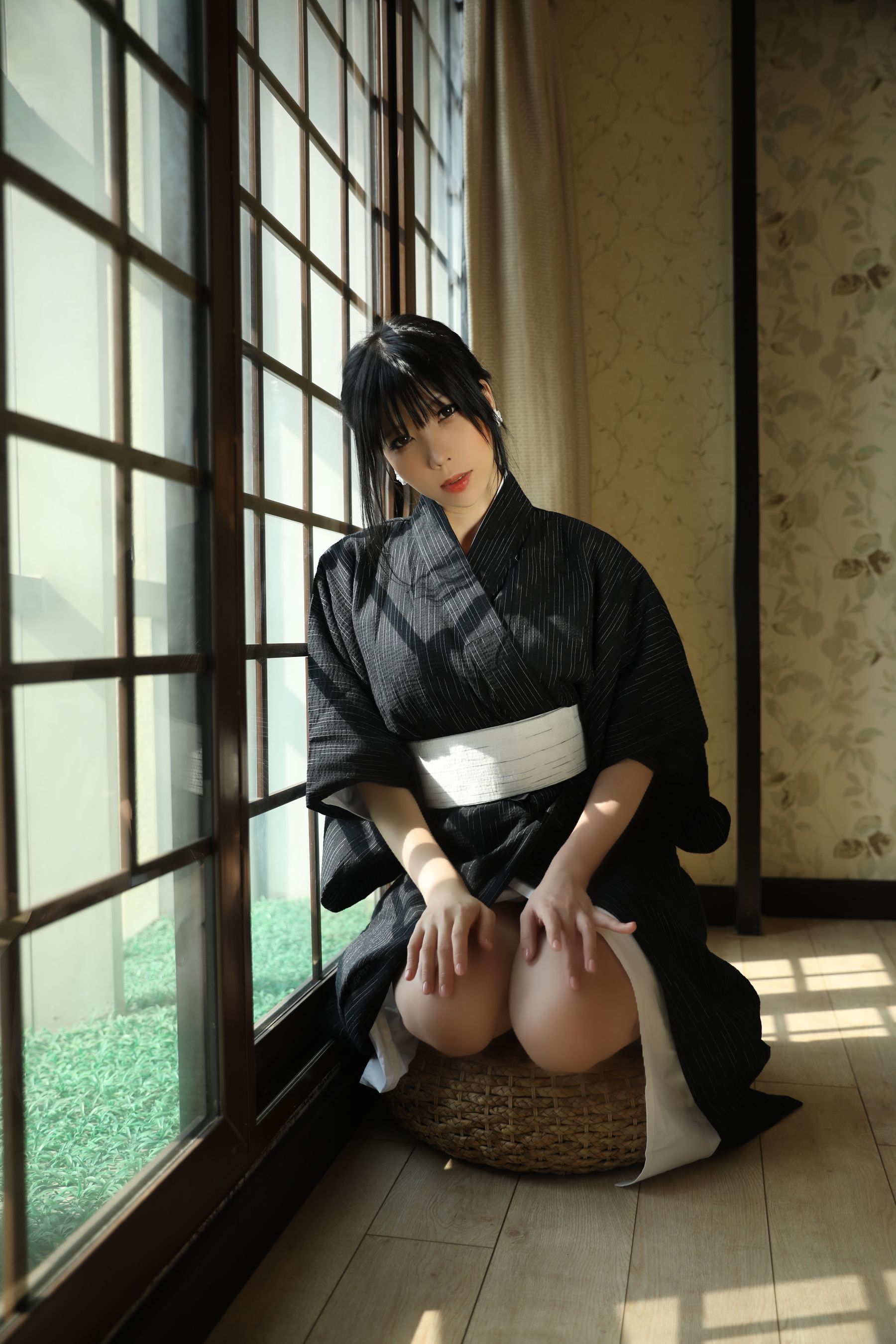 [福利COS] 二次元巨乳美女鹿野希 - 未亡人第13张