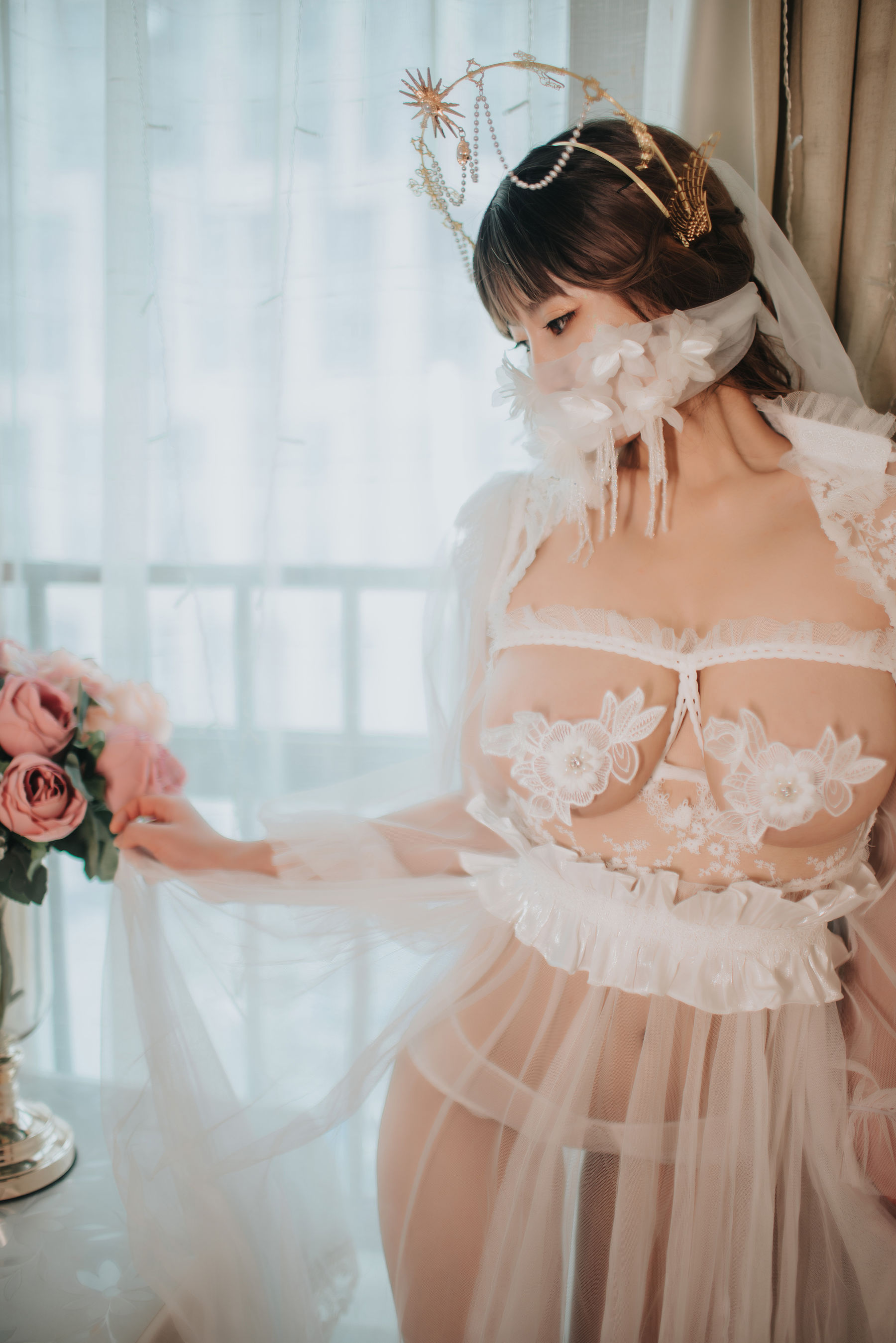 [福利COS] 星澜是澜澜叫澜妹呀 - 婚纱第1张