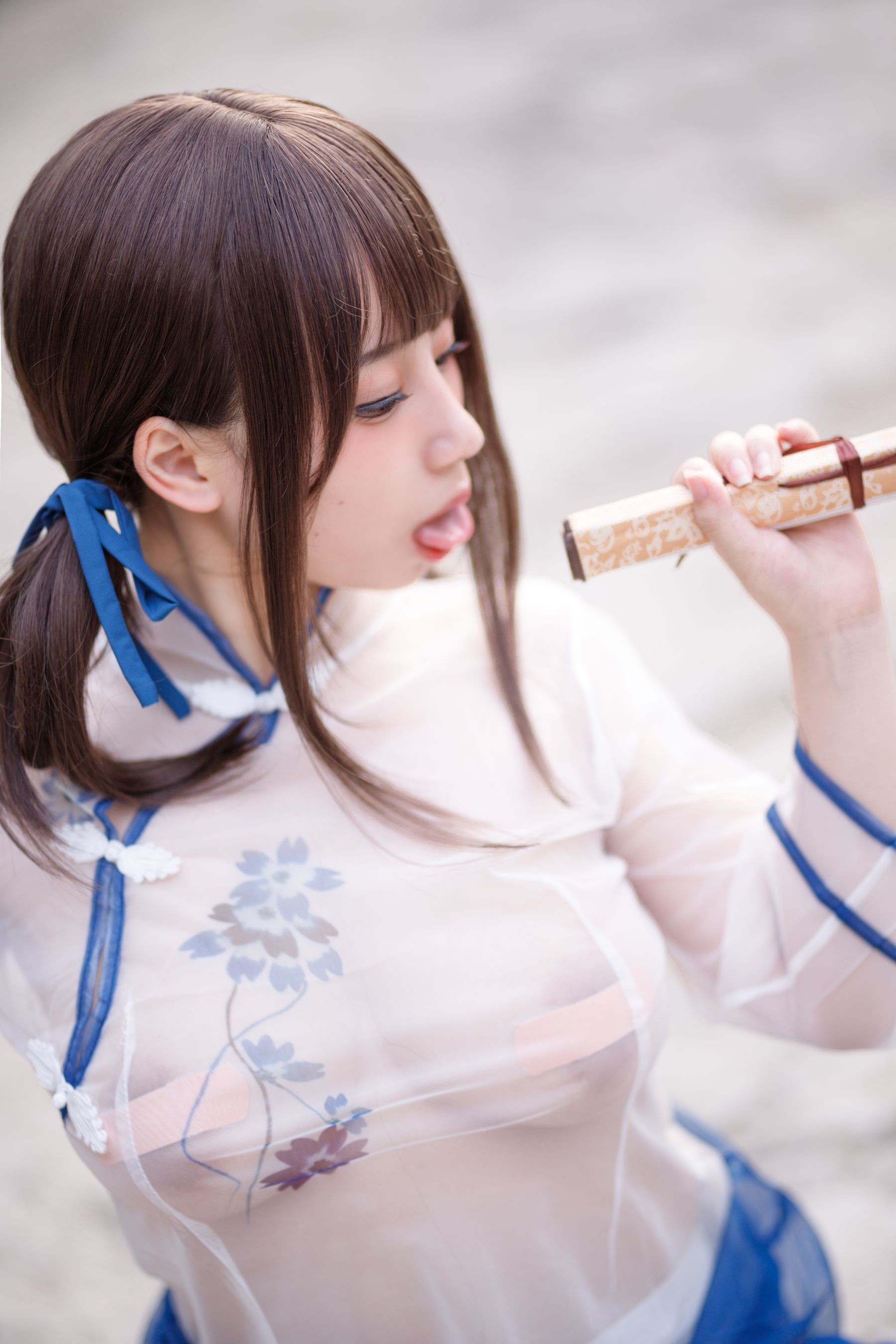 [福利COS] 胡桃猫Kurumineko - 乡野小娇妻第20张