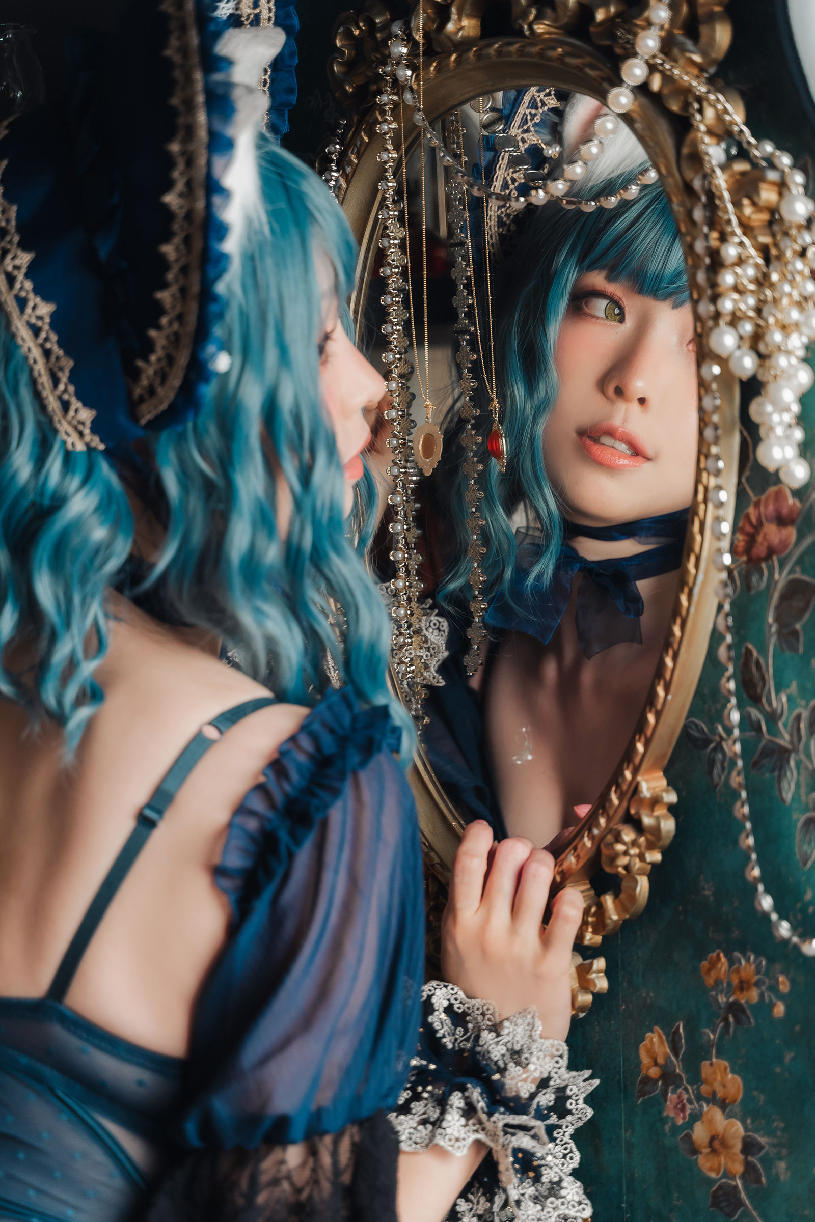 [福利COS] Ely_eee(ElyEE子) - Scottish Fold Cat Doll 摺耳貓少女人形第3张