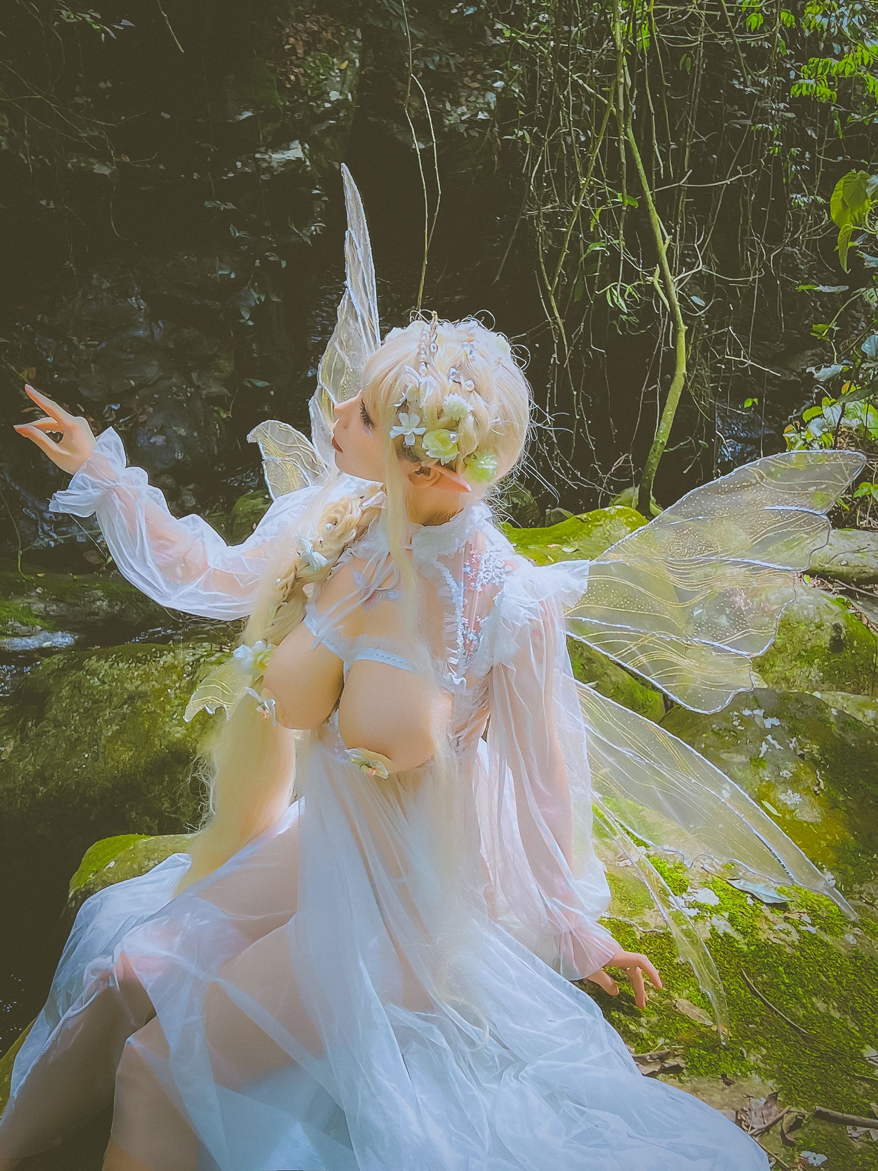 [福利COS] 自闭颜球球(无颜小天使wy) - 林中精灵第39张