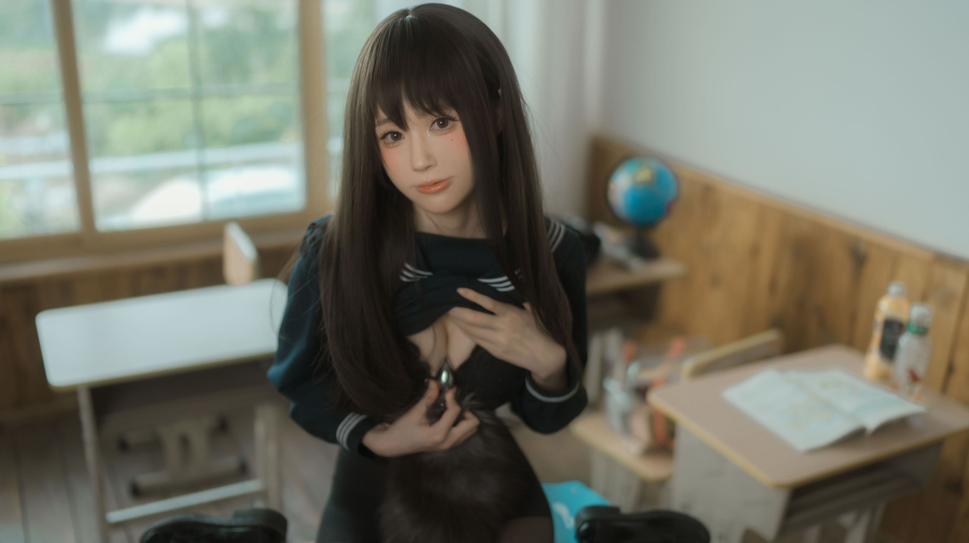 [福利COS] 西园寺南歌写真 - 与班长的游戏第21张