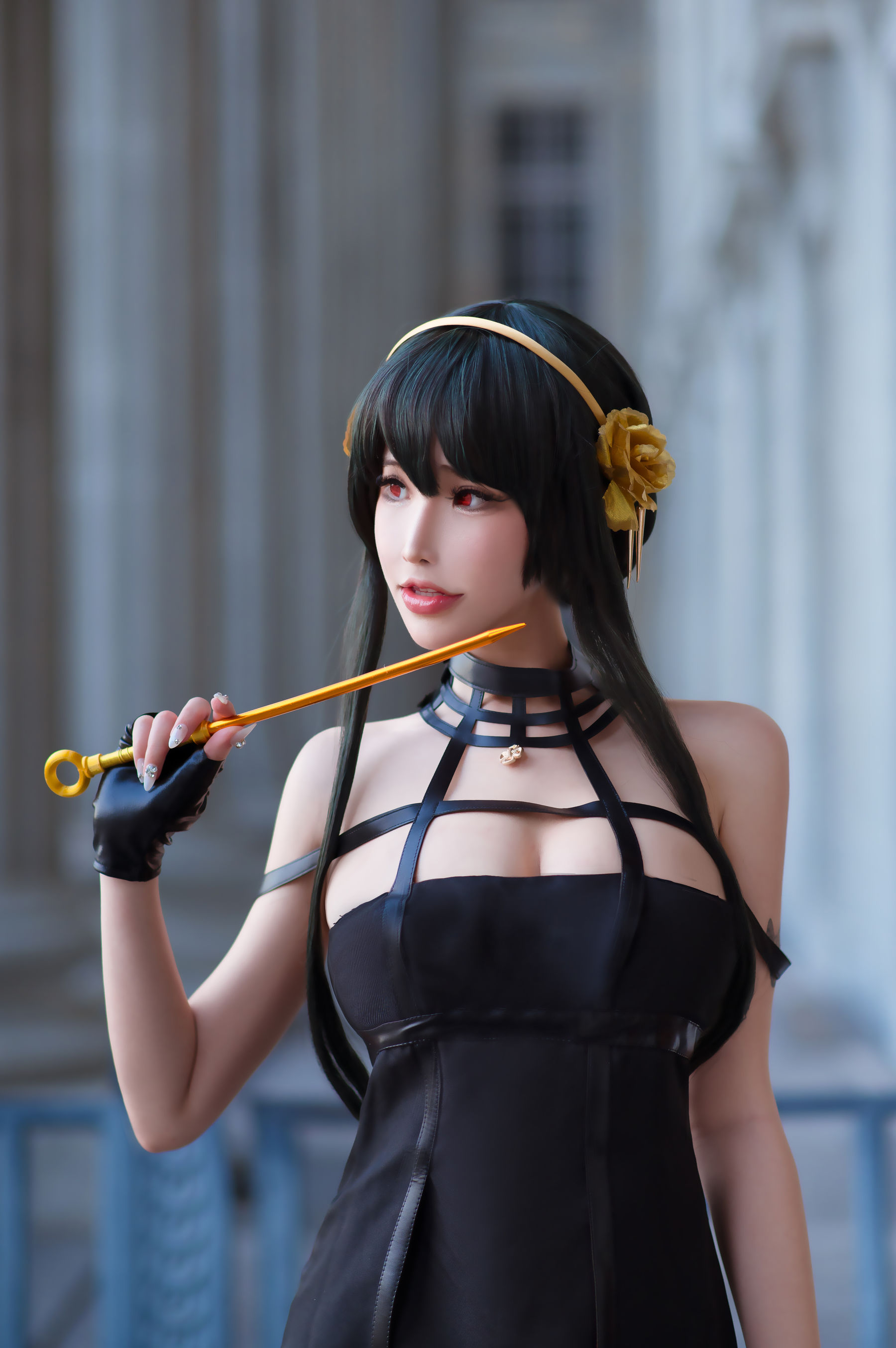 [福利COS] 花リリ(Plant Lily) - Yor Forger第7张