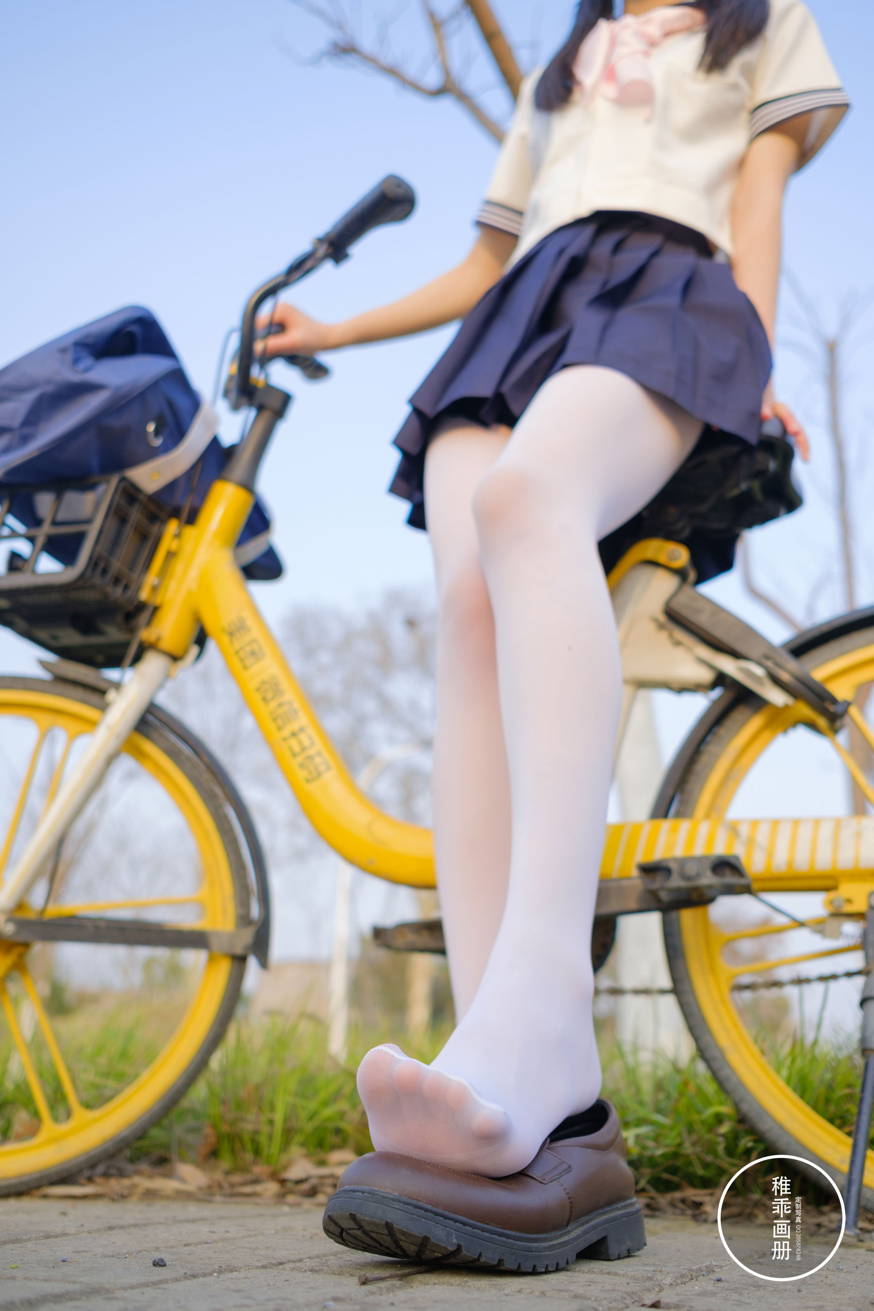 [福利COS] 柴系小乖(稚乖画册) - 夜夜 单车郊游第23张